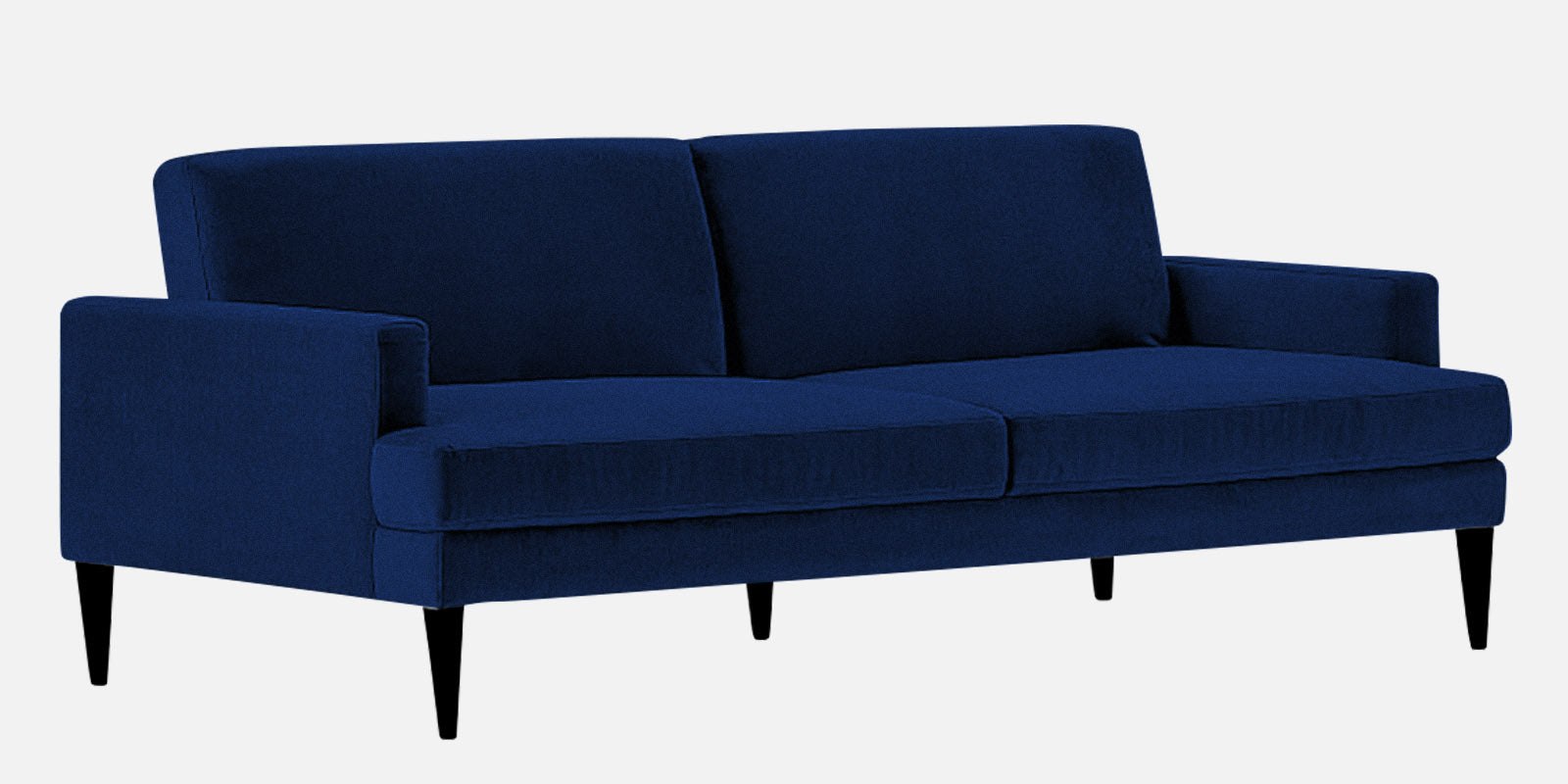 Zoya Fabric 3 Seater Convertible Sofa Cum Bed In Royal Blue Colour - Febonic Living