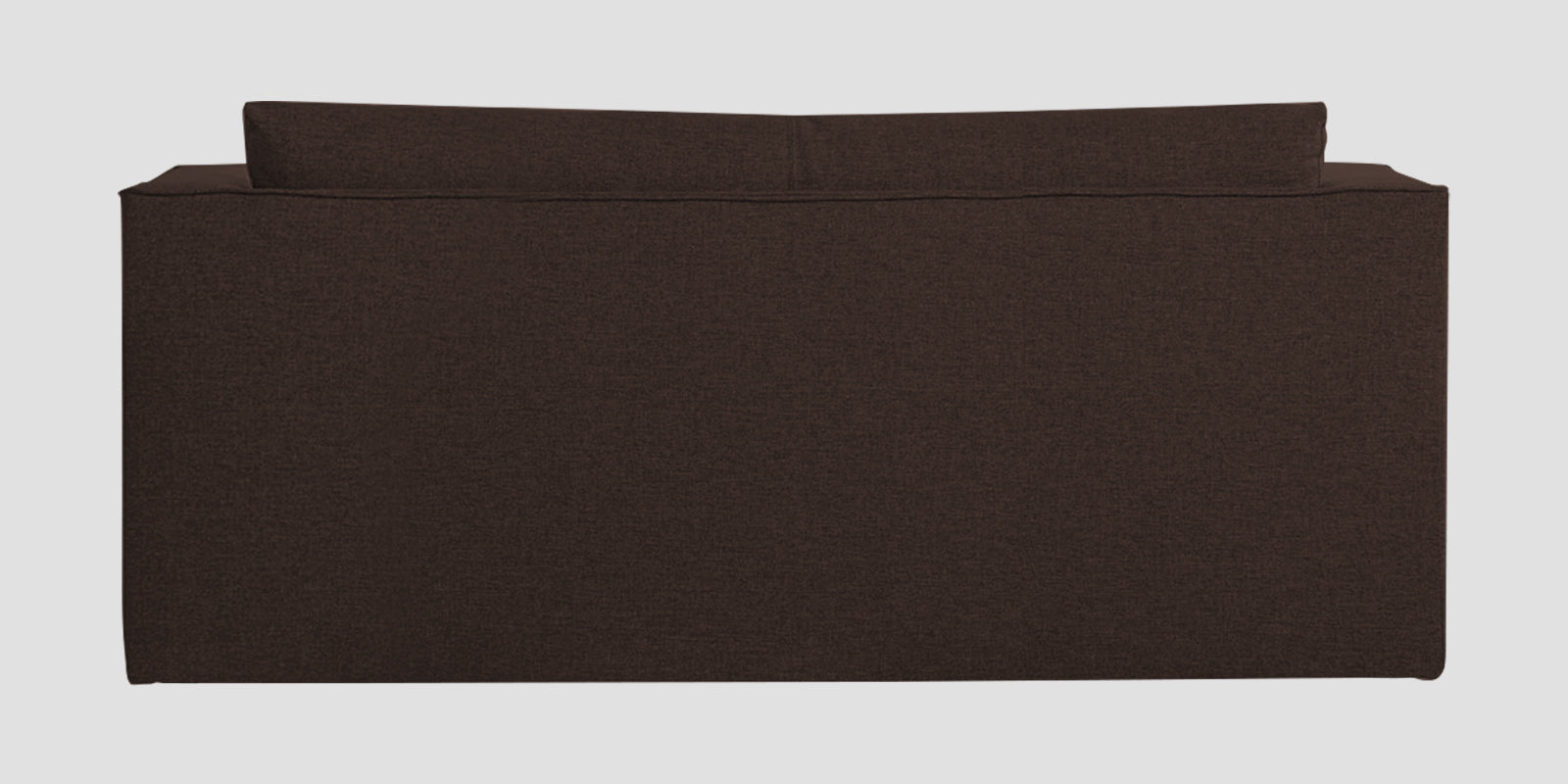 Kenia Fabric 3 Seater Foldable Sofa Cum Bed In Coffee Brown Colour - Febonic Living