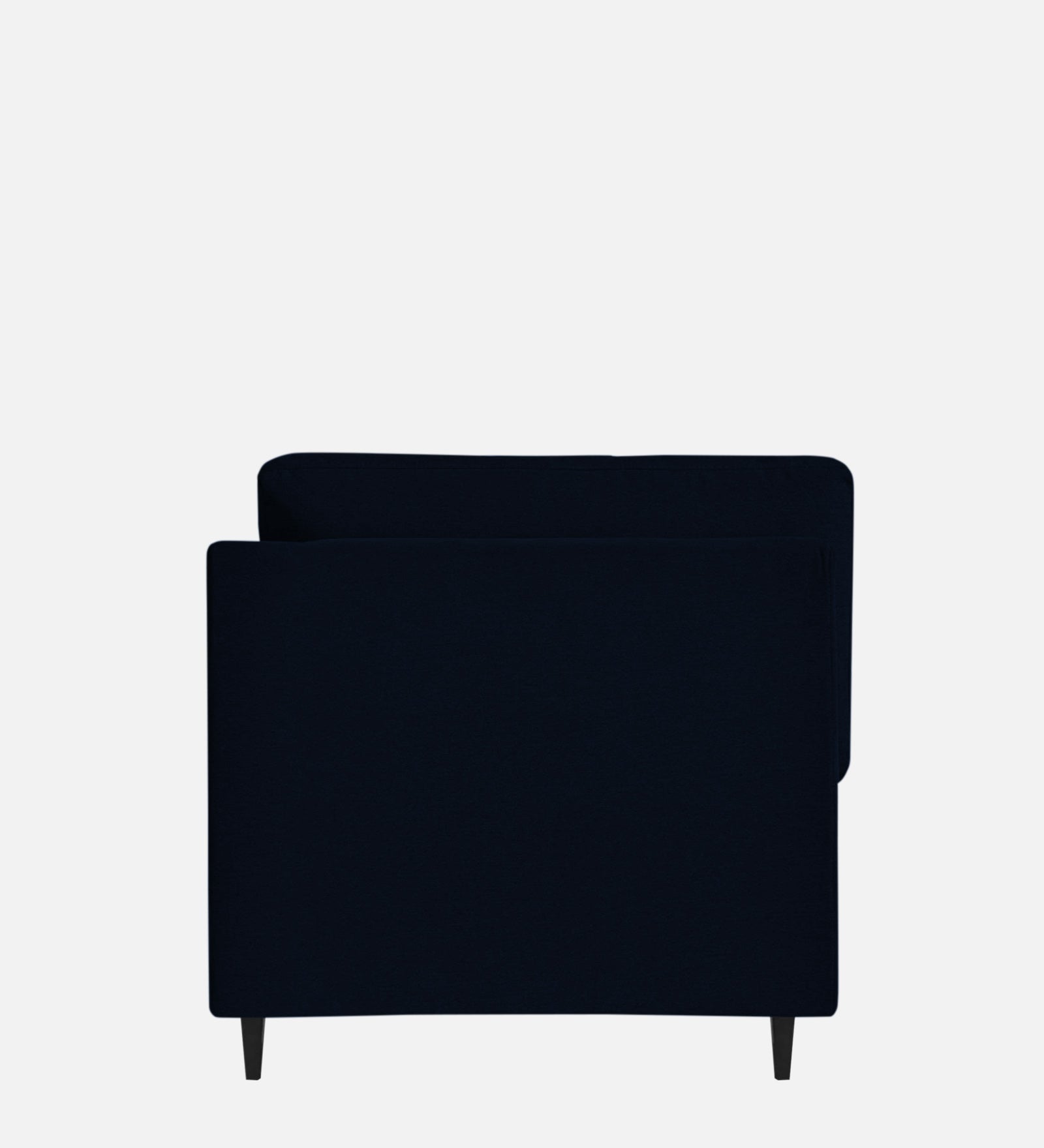 Jonze Velvet LHS Chaise Lounger In Dark Blue Colour - Febonic Living