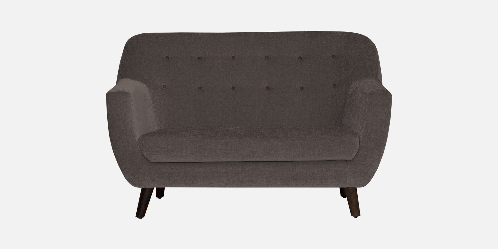 German Fabric 2 Seater Sofa In Caspa Brown Colour - Febonic Living