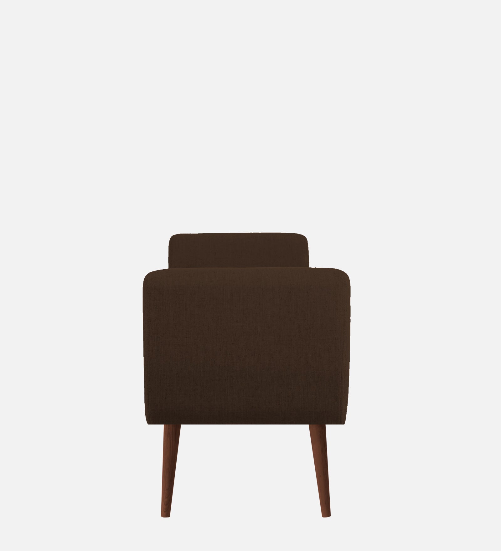 Cartes Velvet Bench In Cholocate Brown Colour - Febonic Living