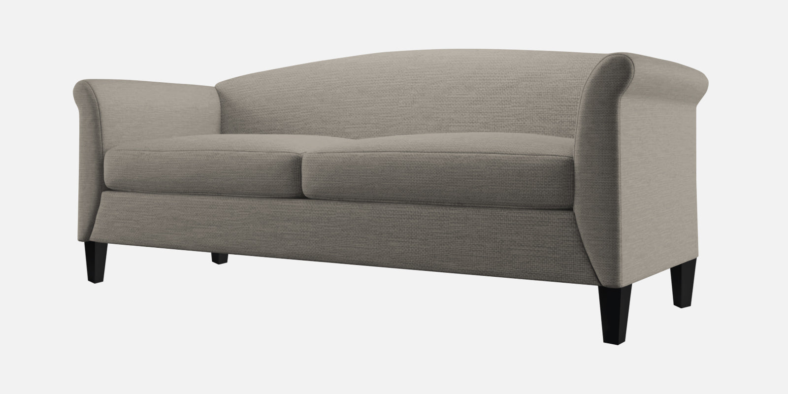 Kimber Fabric 3 Seater Sofa in Ash Grey Colour