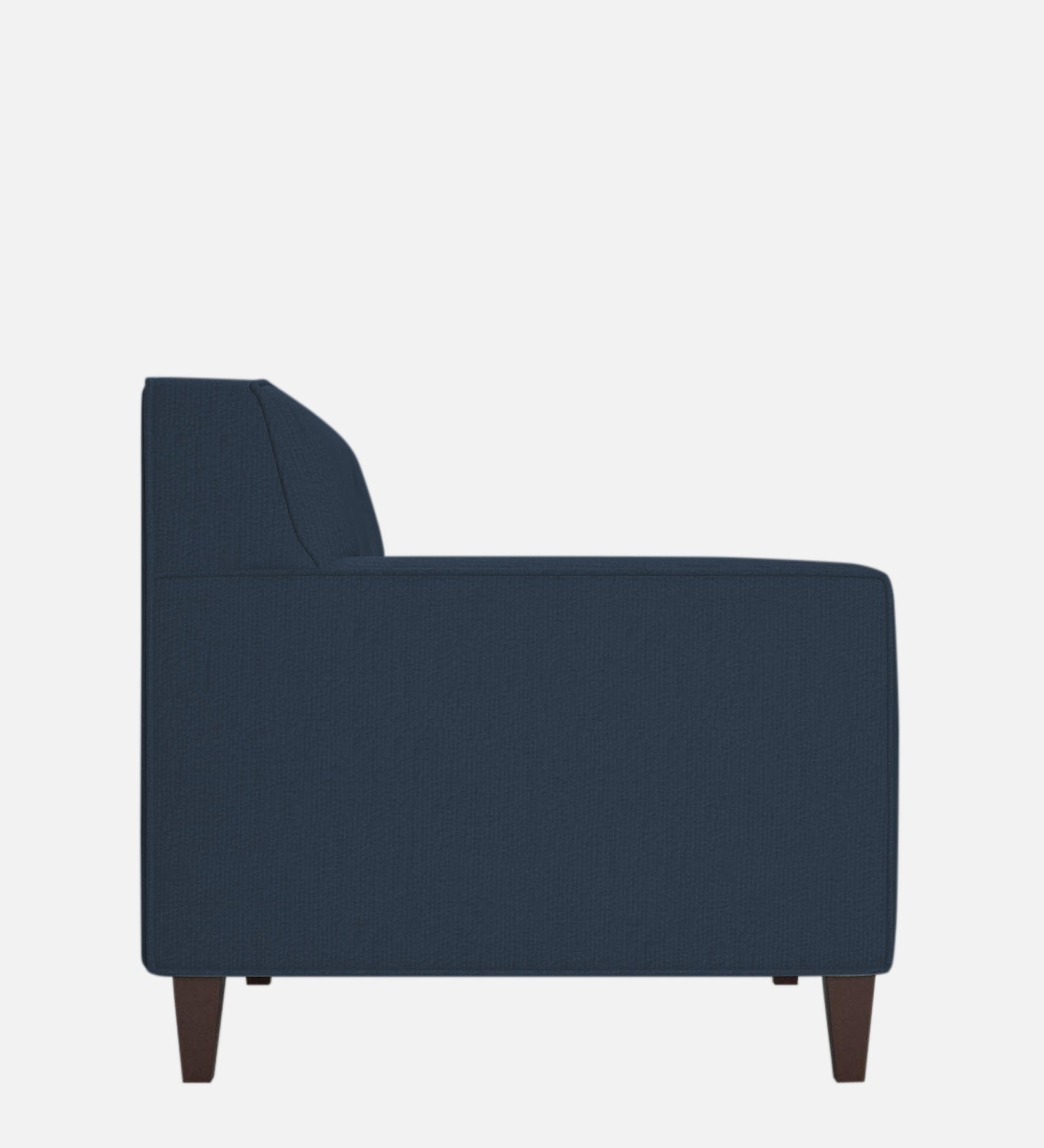 Miller Fabric 1 Seater Sofa In Denim Blue Colour - Febonic Living