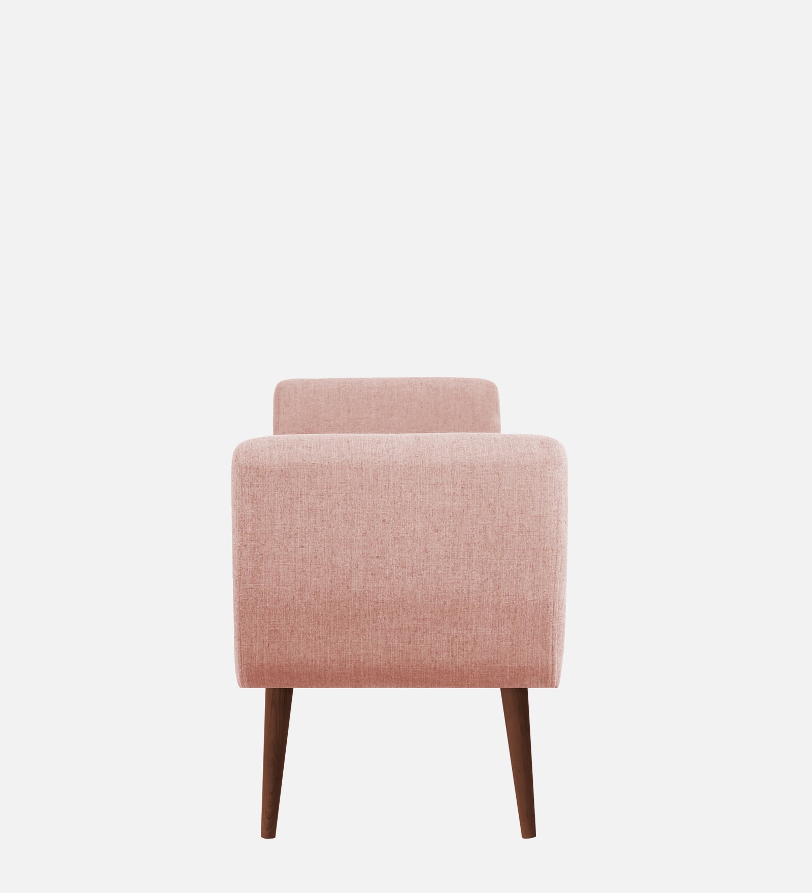 Cartes Velvet Bench In Blush Pink Colour - Febonic Living