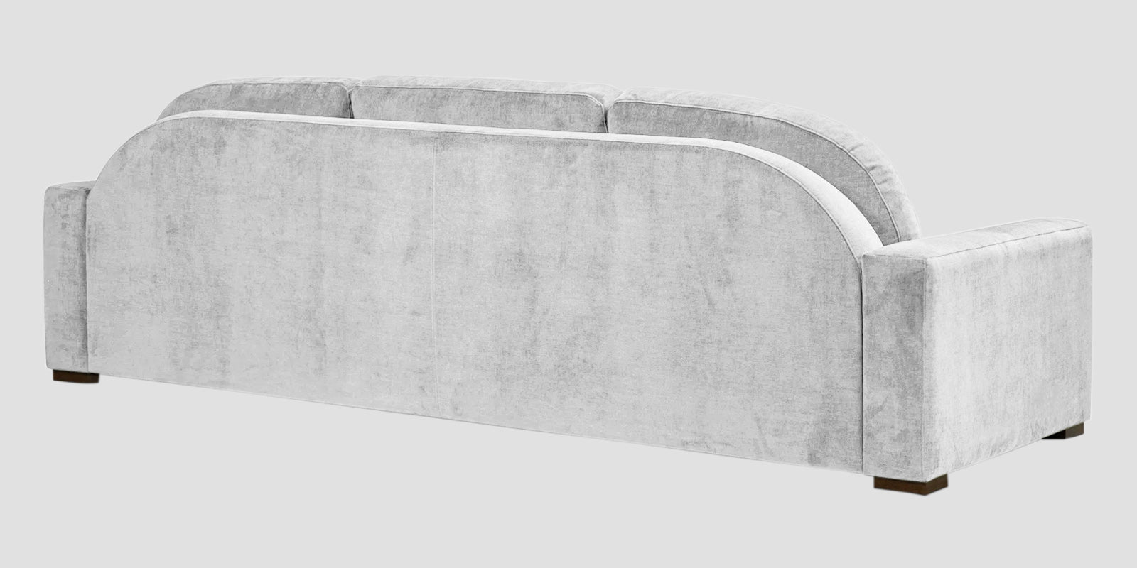 Dara Fabric 3 Seater Sofa In Lit Grey Colour - Febonic Living