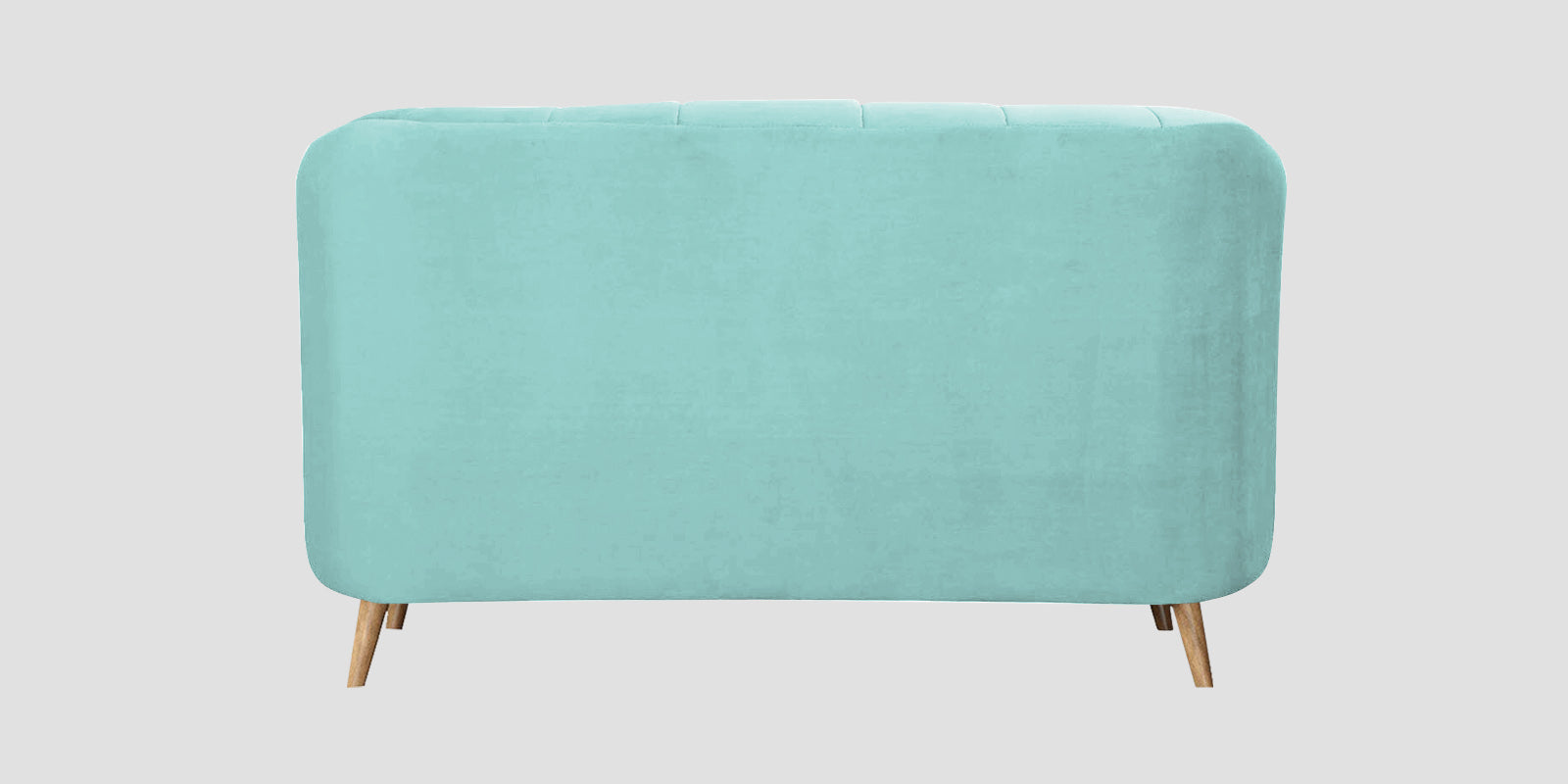 Kaylee Velvet 2 Seater Sofa In Barmunda Aqua Colour - Febonic Living