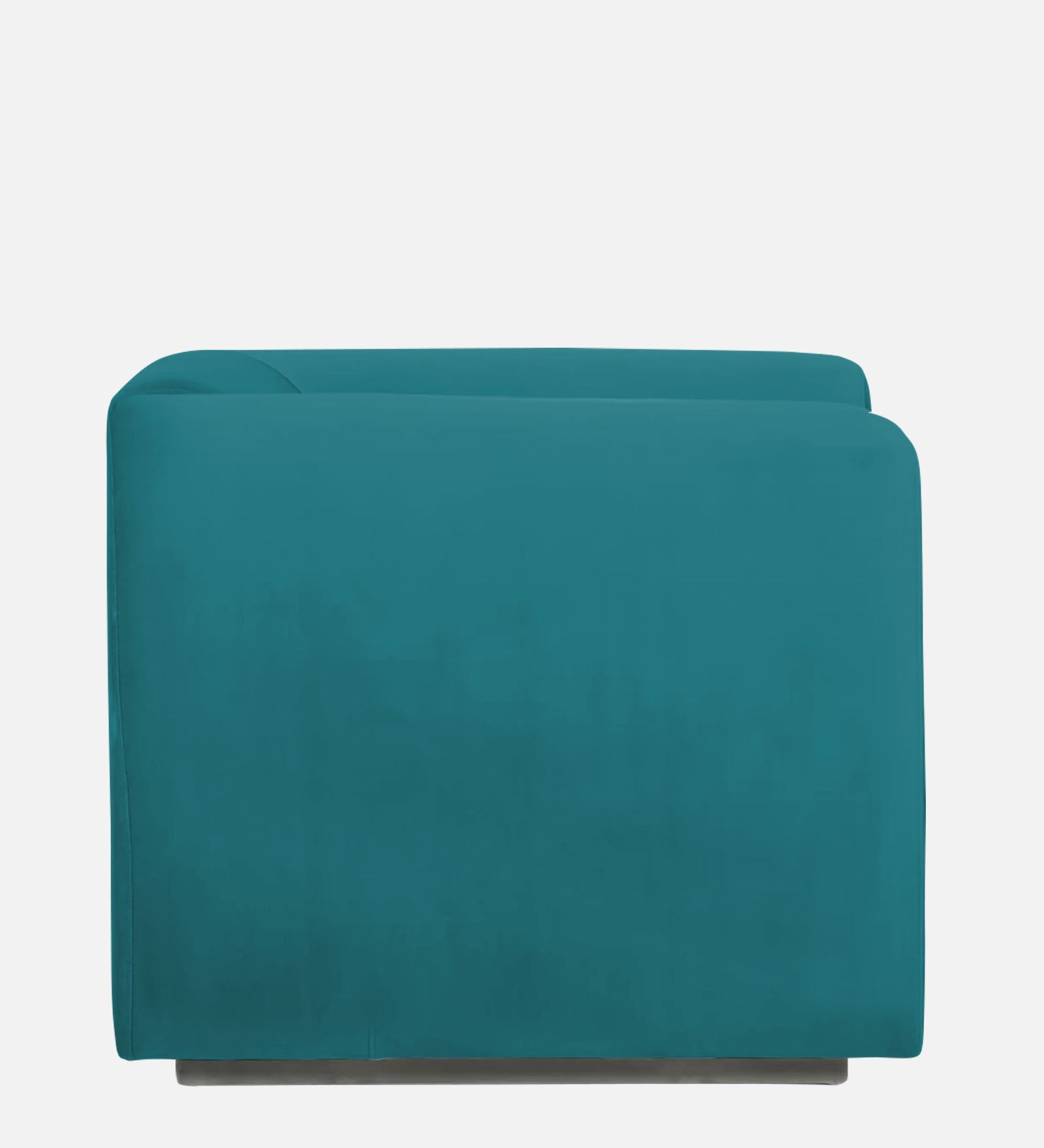 Bufa Velvet 1 Seater Sofa In Arabian Green Colour - Febonic Living