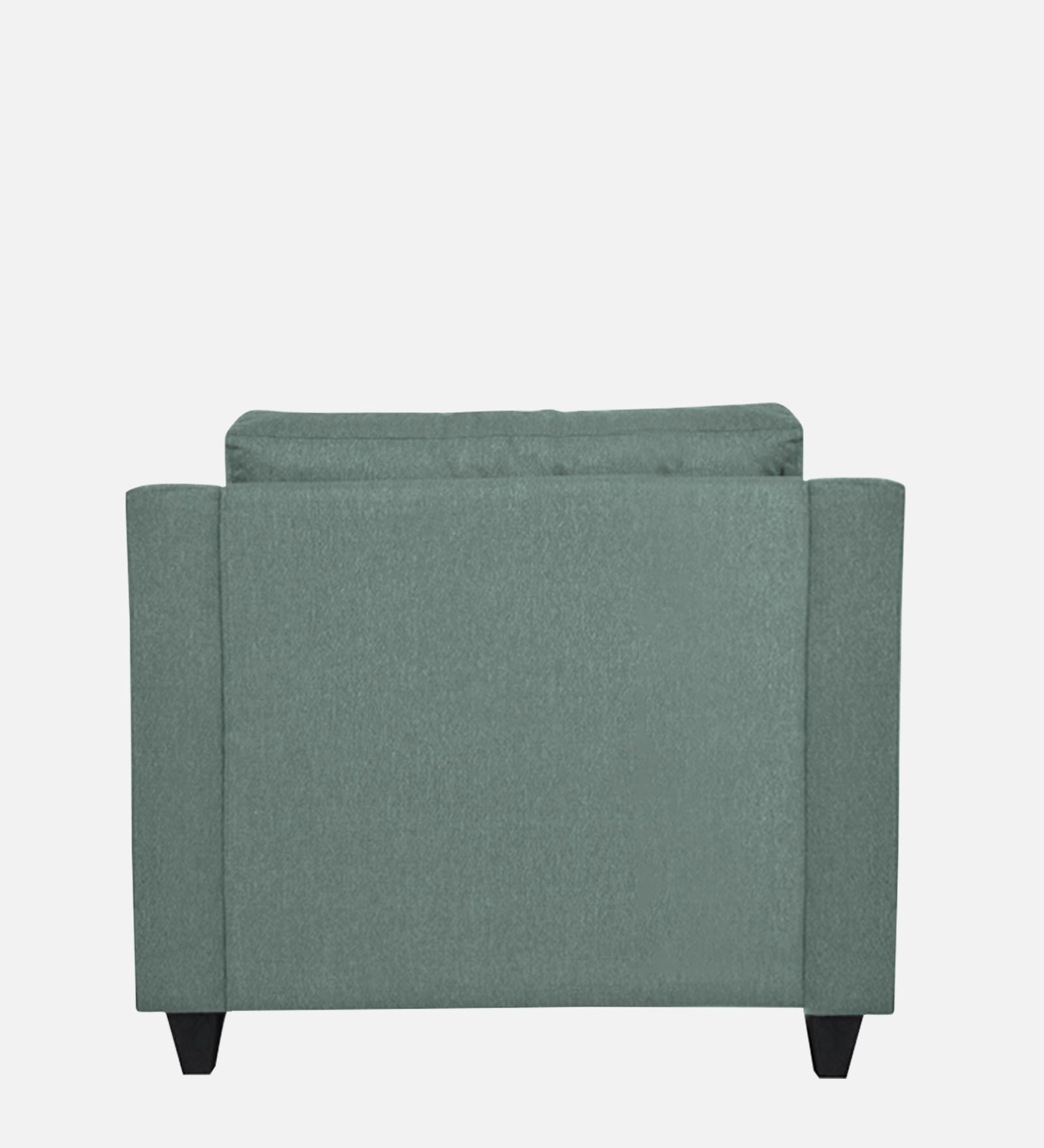 Welly Fabric 1 Seater Sofa In Suka Blue Colour - Febonic Living