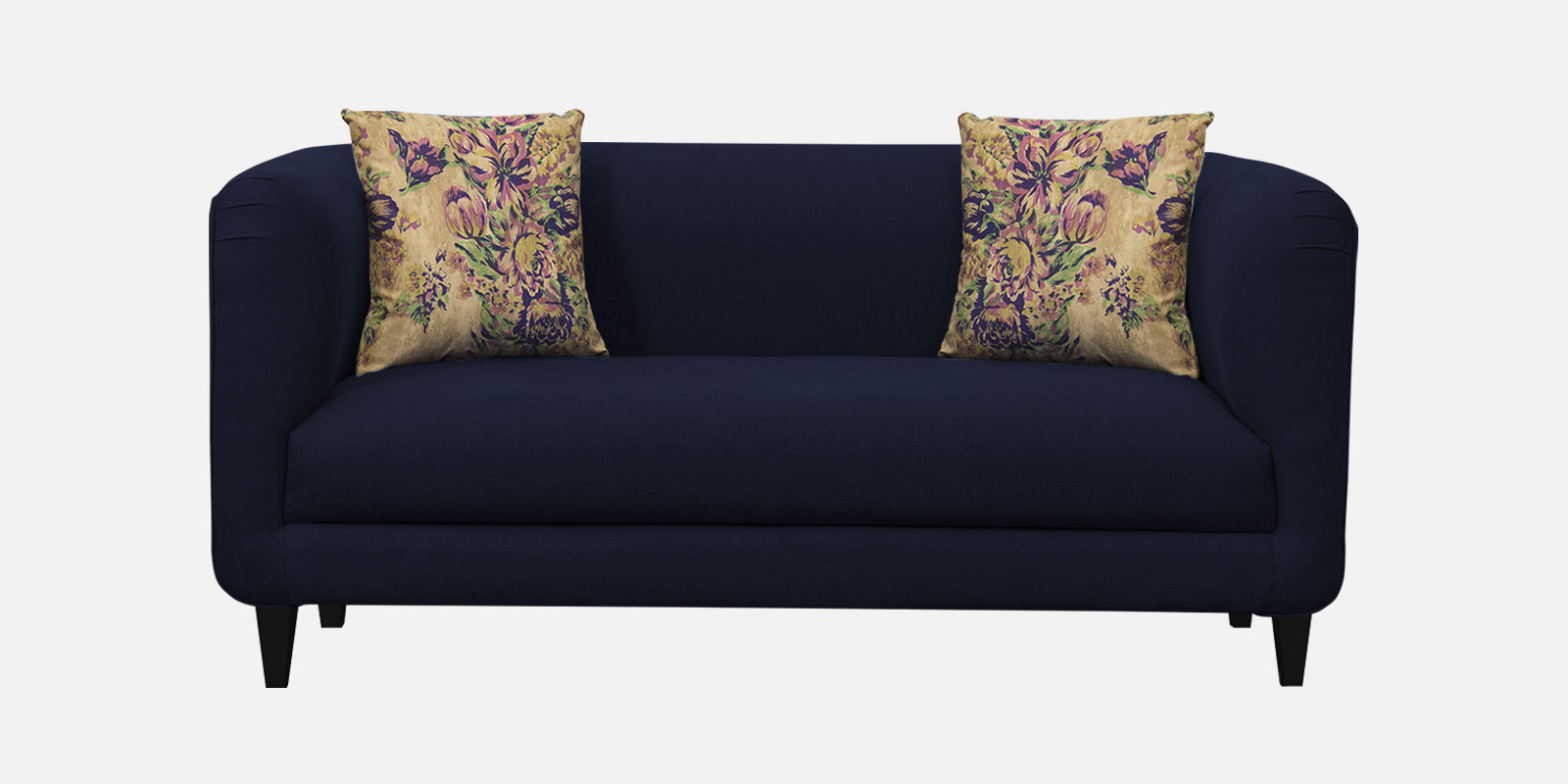 Niki Fabric 2 Seater Sofa In Royal Blue Colour - Febonic Living