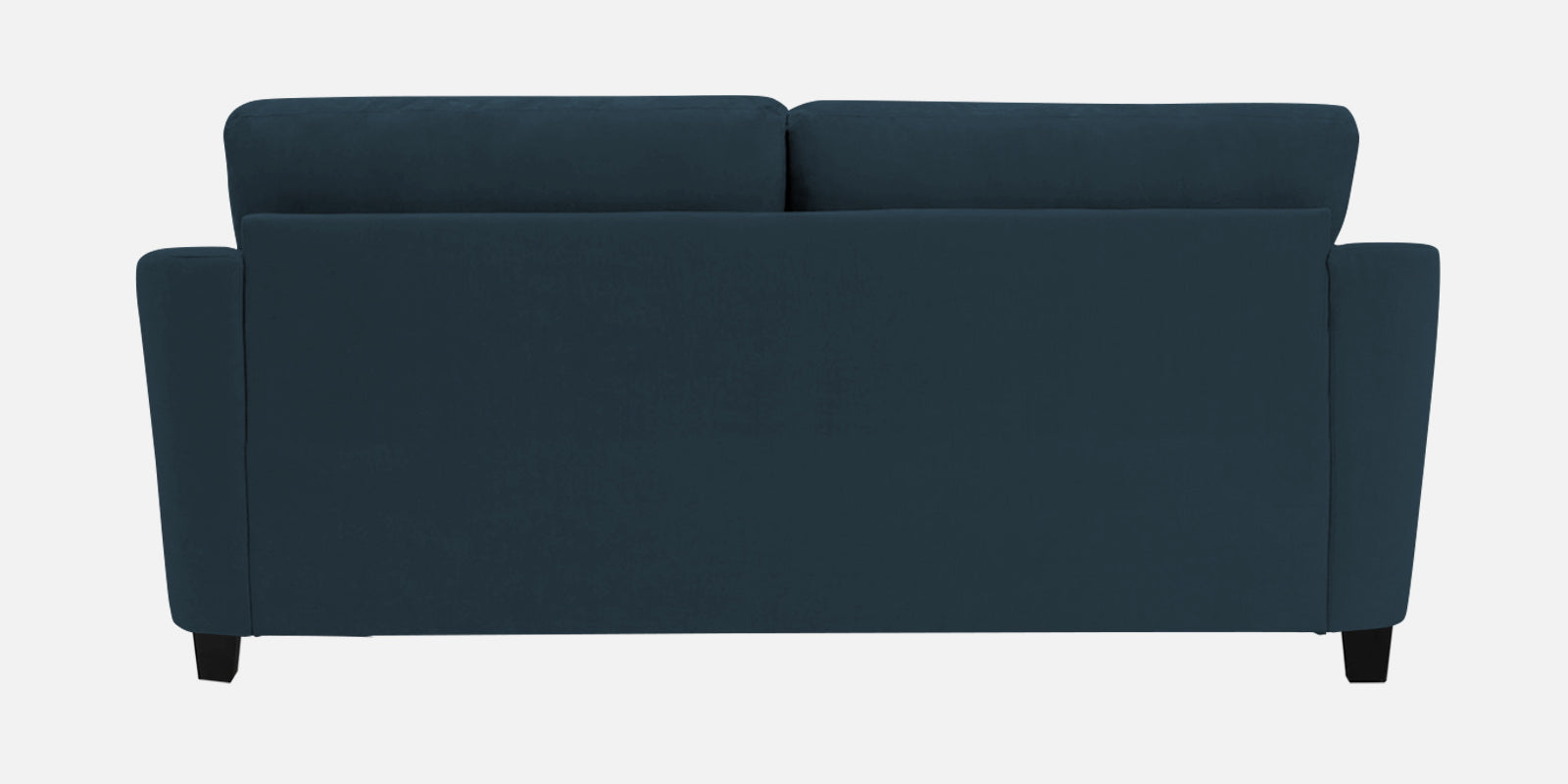 Mulan Fabric 2 Seater Sofa In Cool Blue Colour - Febonic Living