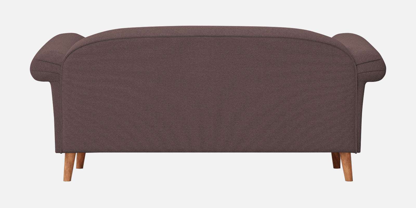 Barber Fabric 2 Seater Sofa In Night Brown Colour - Febonic Living