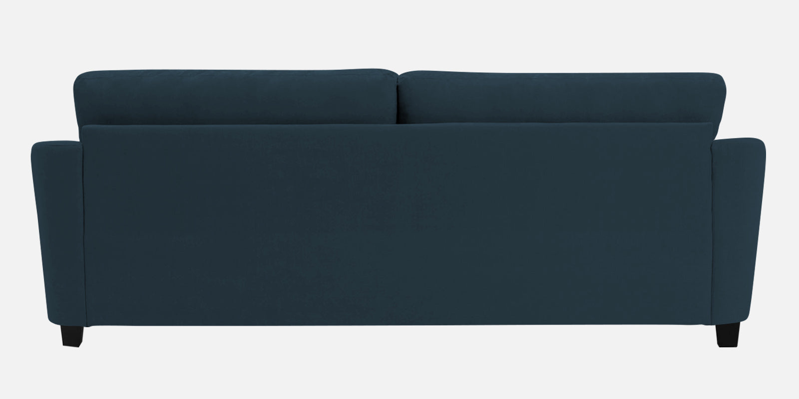 Mulan Fabric 3 Seater Sofa In Cool Blue Colour - Febonic Living