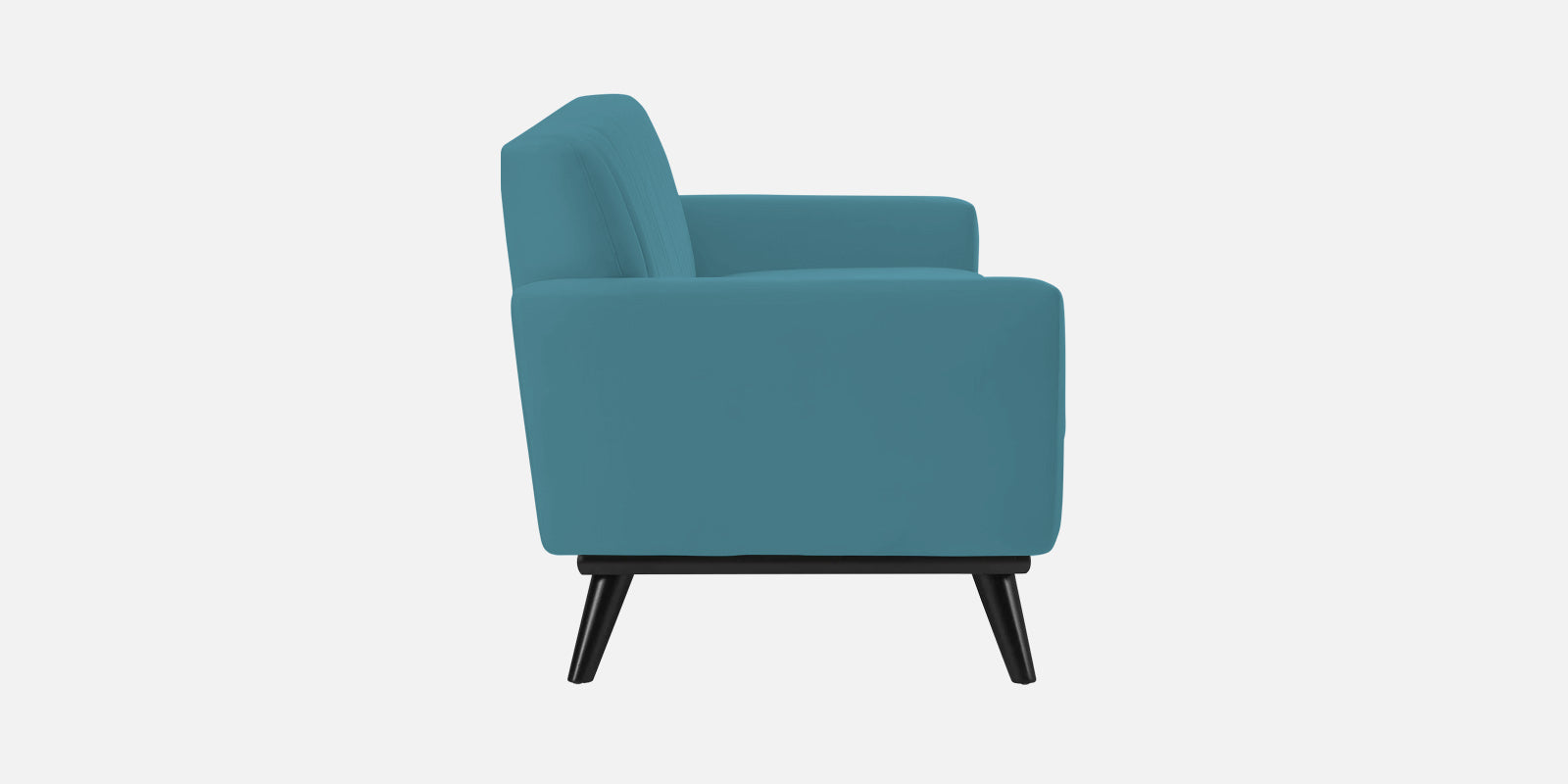 Tucker Velvet 3 Seater Sofa In Aqua Blue Colour - Febonic Living