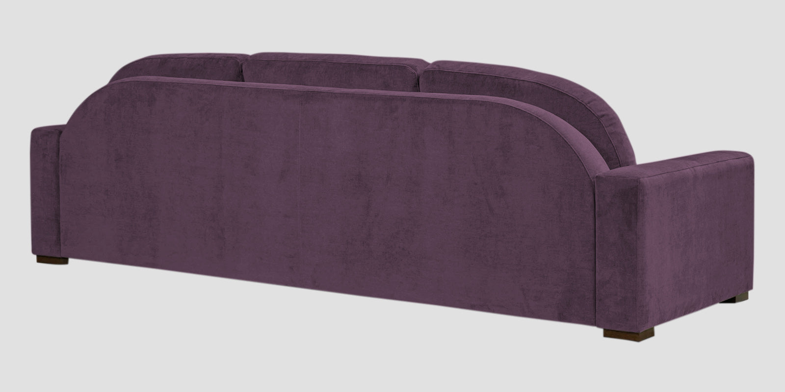 Dara Fabric 3 Seater Sofa In Greek Purple Colour - Febonic Living