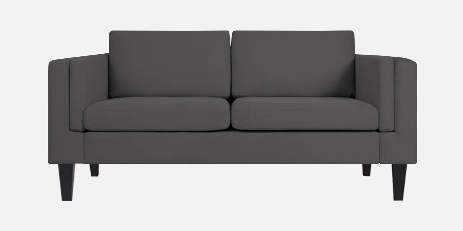 Jasper Velvet 2 Seater Sofa In Davy grey Colour - Febonic Living