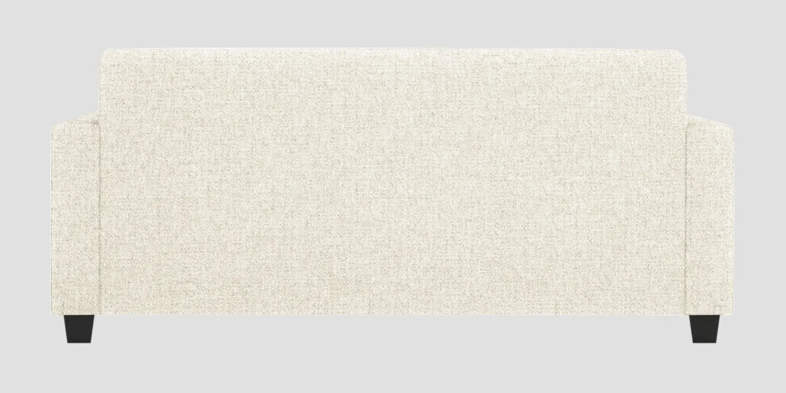 Lipu Fabric 3 Seater Sofa In Ivory Cream Colour Febonic Living