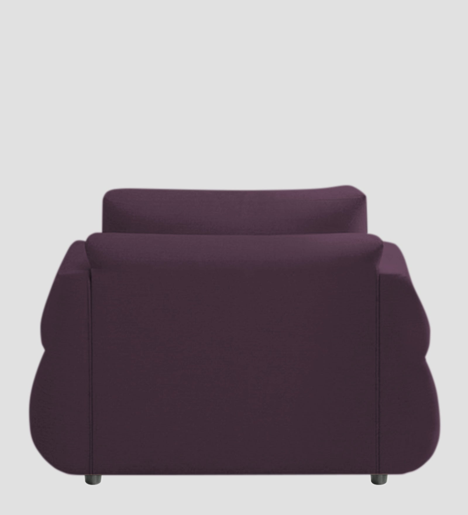 Jack Fabric 1 Seater Sofa In Greek Purple Colour - Febonic Living
