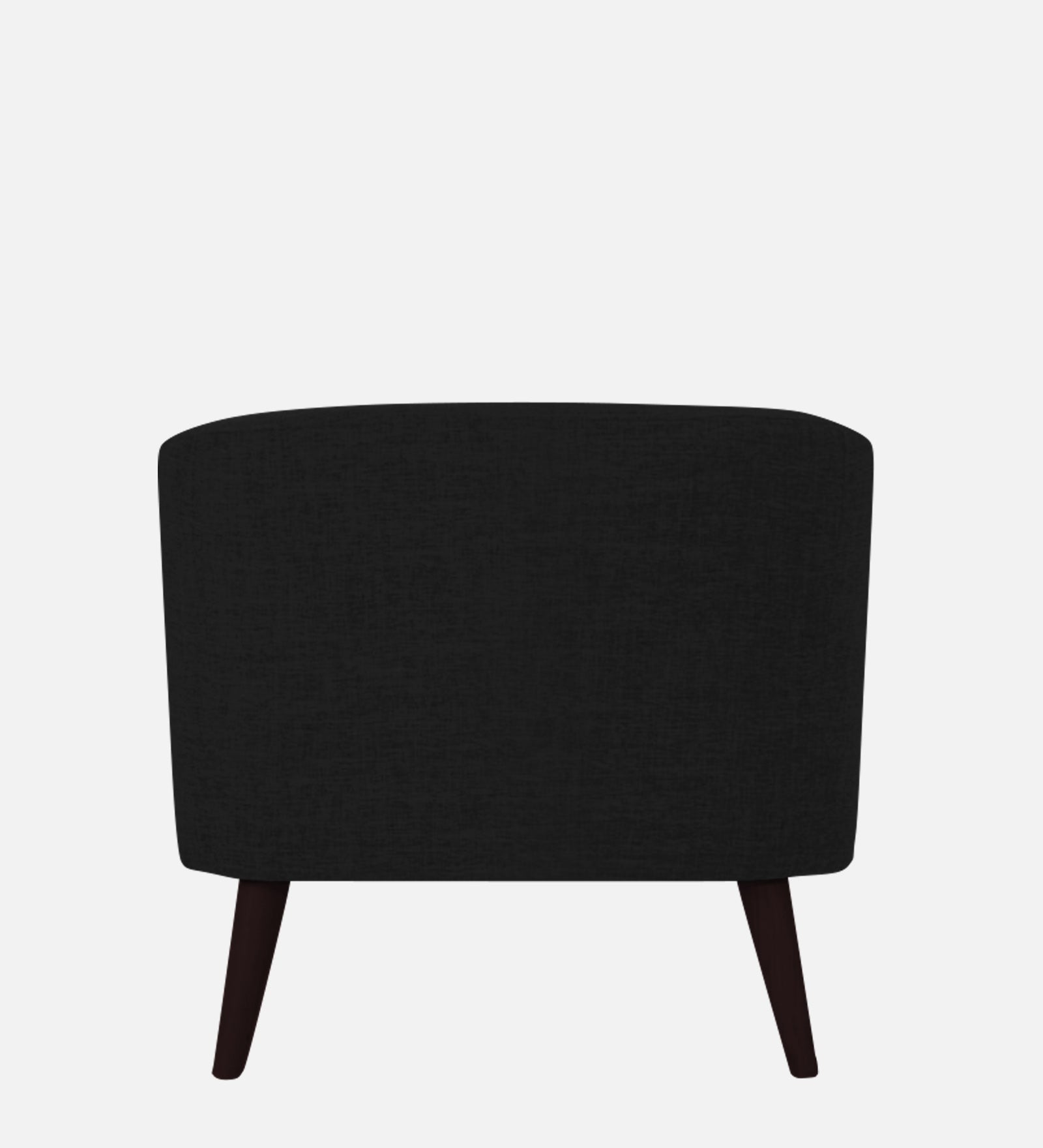 Casper Fabric 1 Seater Sofa In Zed Black Colour - Febonic Living