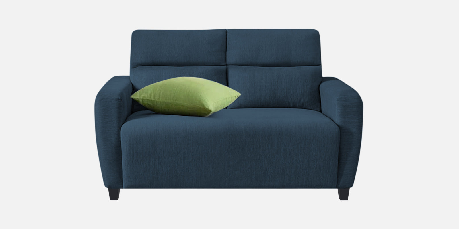 Bakadi Fabric 2 Seater Sofa In Light Blue Colour - Febonic Living