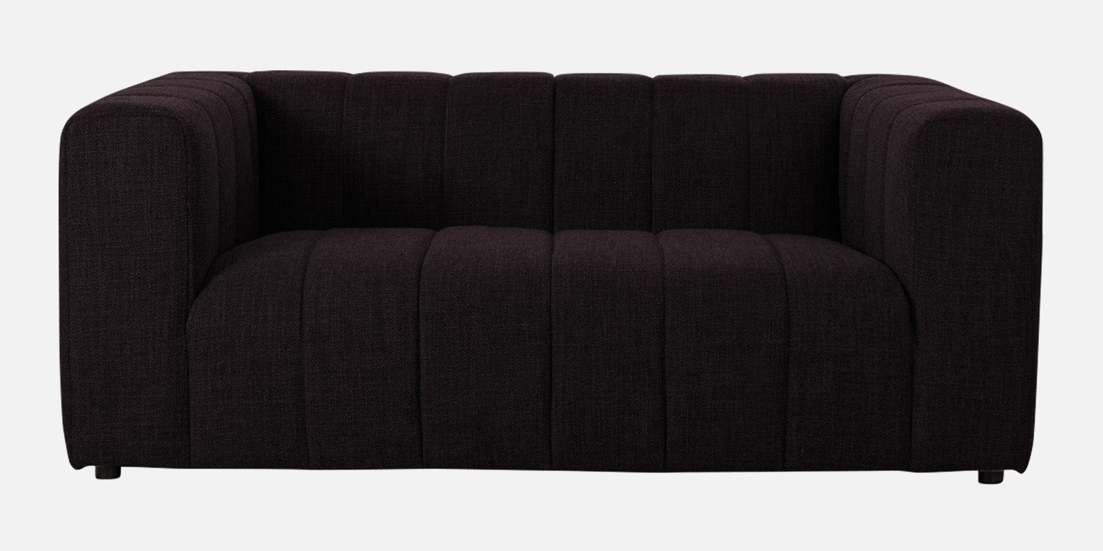 Lara Fabric 2 Seater Sofa In Cara Brown Colour - Febonic Living