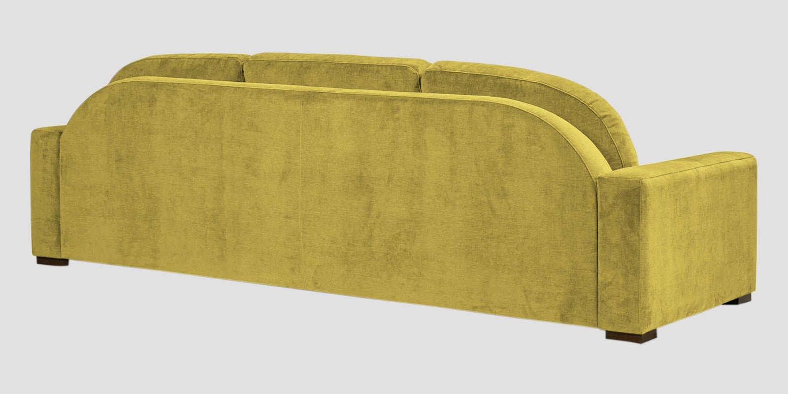 Dara Fabric 3 Seater Sofa In Parrot Green Colour - Febonic Living