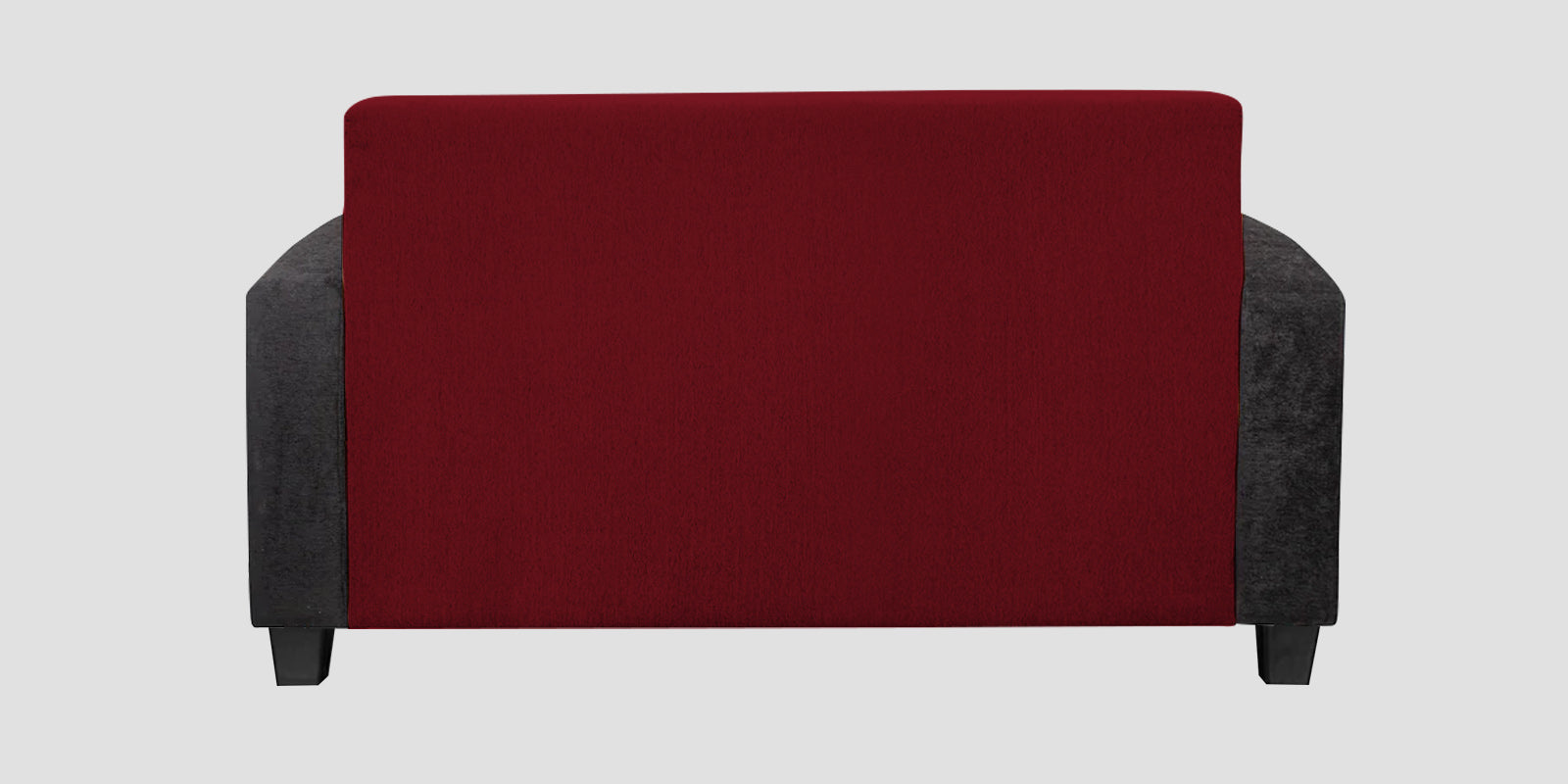 Alex Fabric 2 Seater Sofa In Ruby Red Colour - Febonic Living