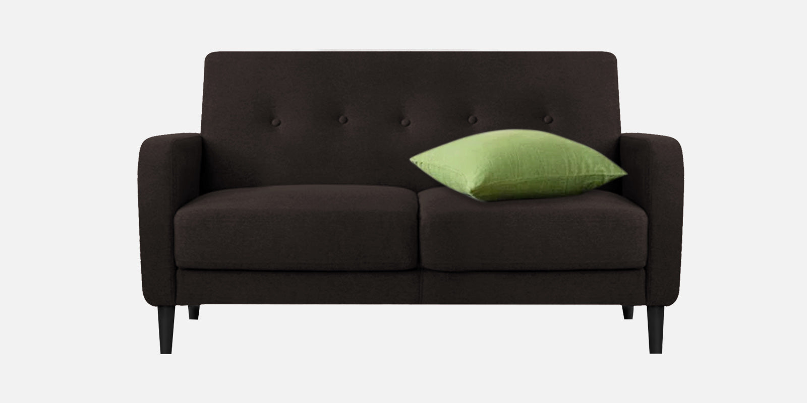 Marq Fabric 2 Seater Sofa In Cara Brown Colour - Febonic Living