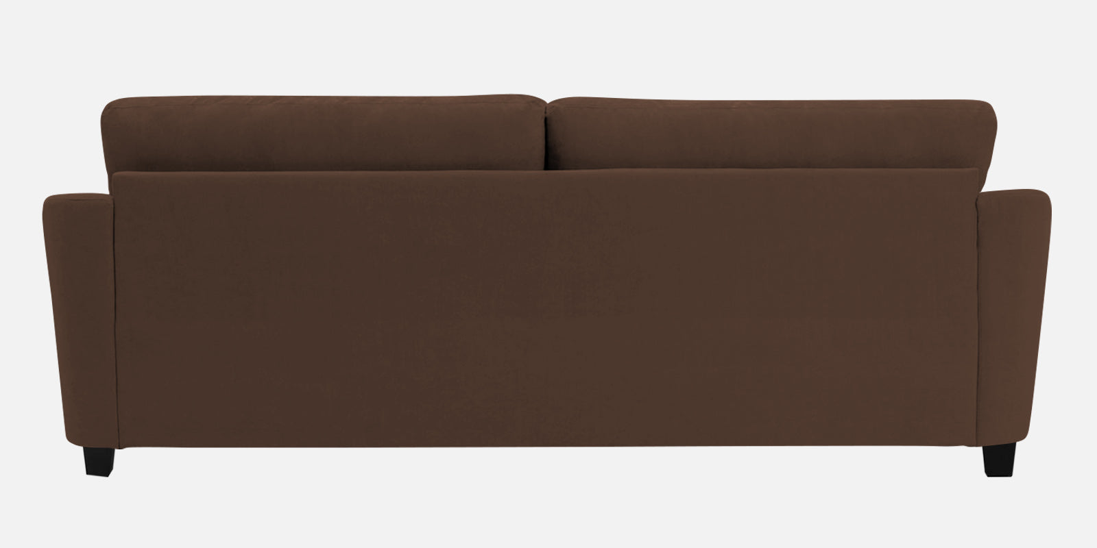 Mulan Fabric 3 Seater Sofa In Ash Brown Colour - Febonic Living