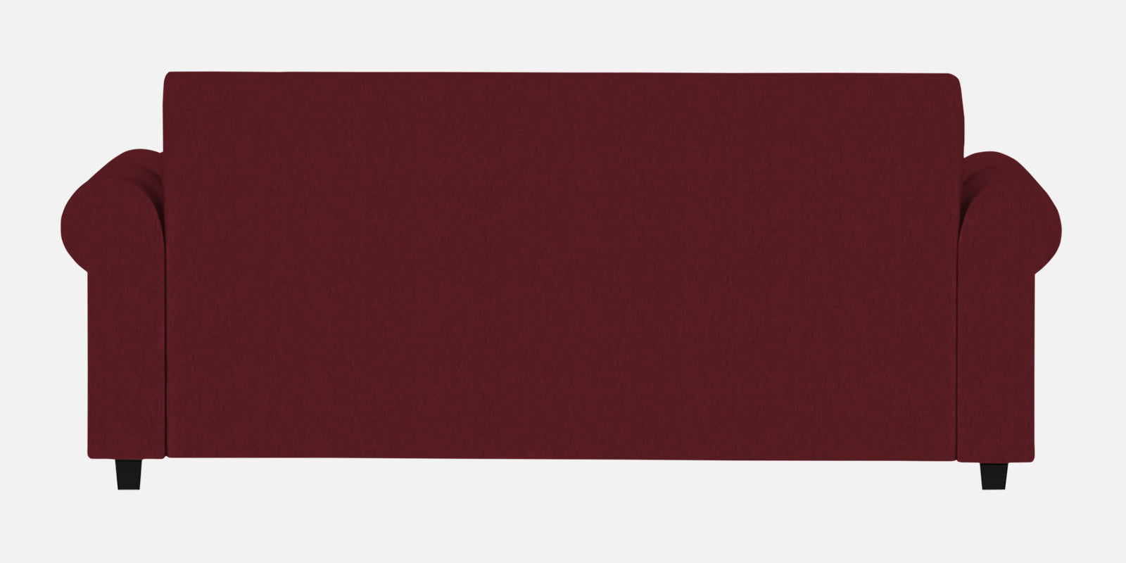 Derado Fabric 3 Seater Sofa In Blood Maroon Colour - Febonic Living