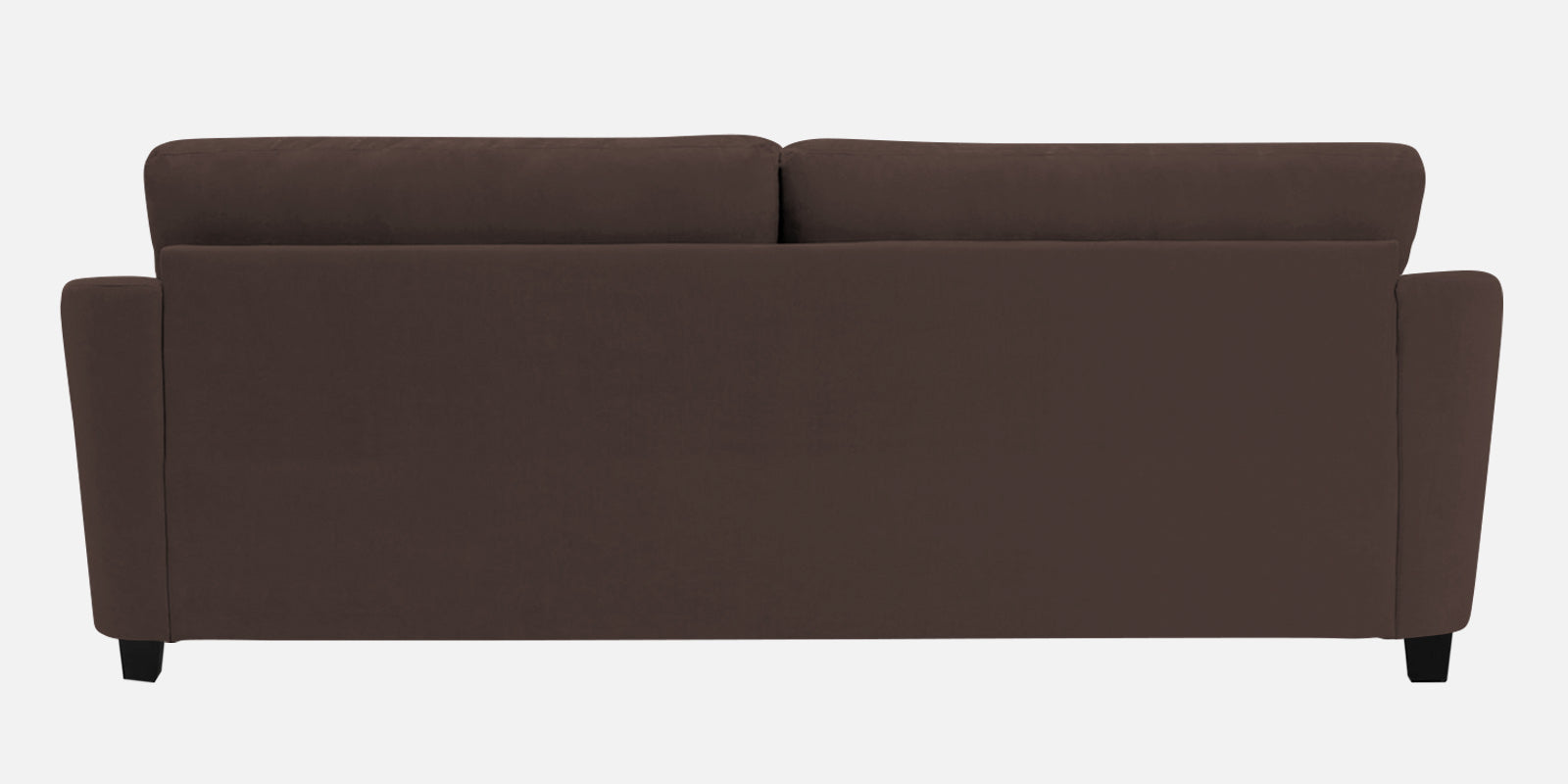 Mulan Fabric 3 Seater Sofa In Caramel Brown Colour - Febonic Living