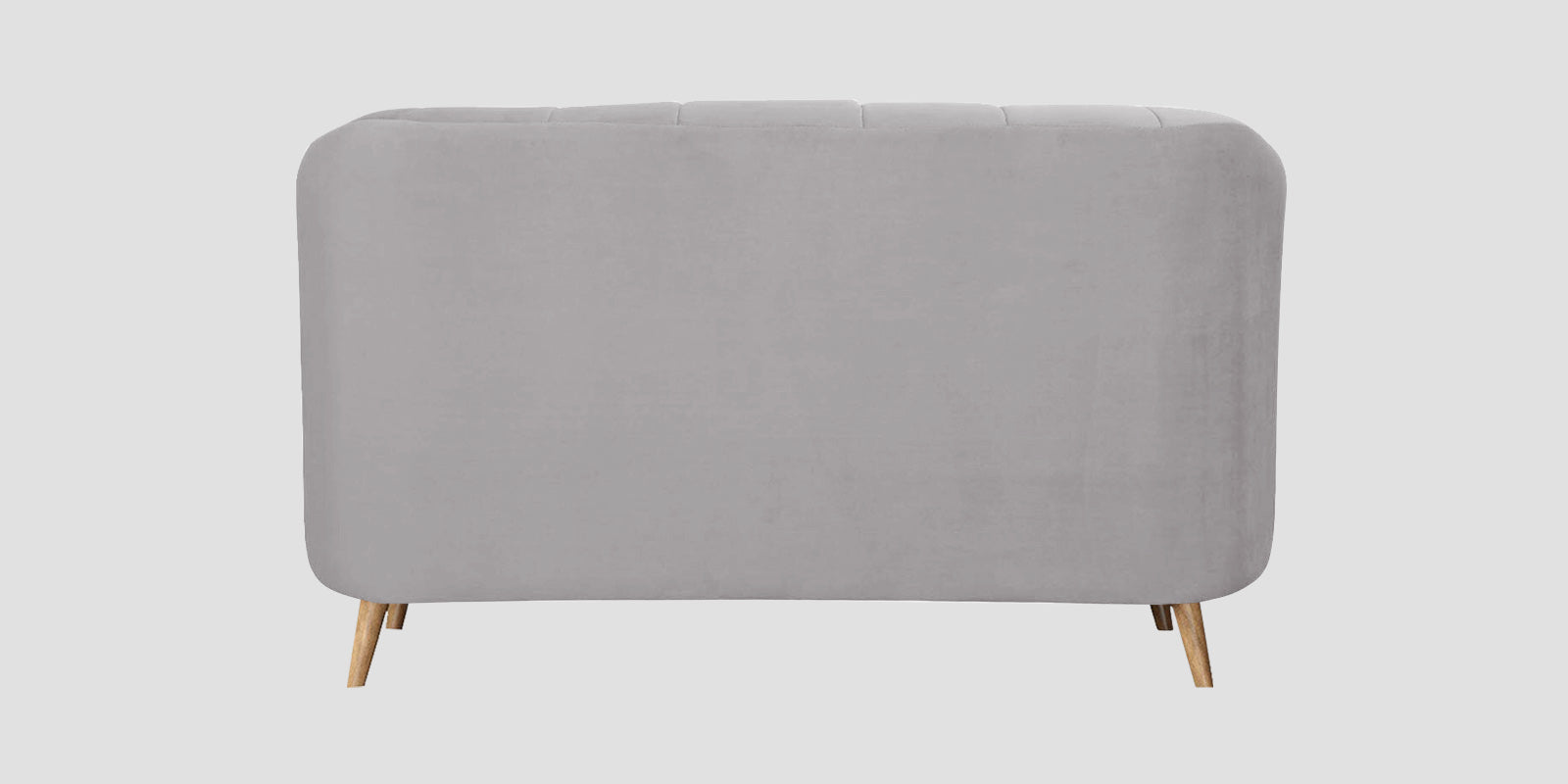 Kaylee Velvet 2 Seater Sofa In Concrete grey Colour - Febonic Living