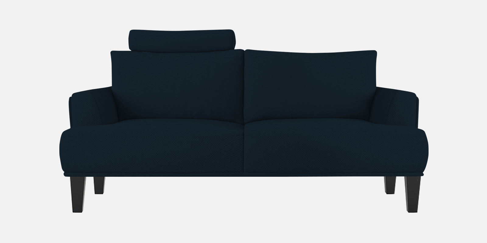Como Fabric 2 Seater Sofa In Denim Blue Colour - Febonic Living