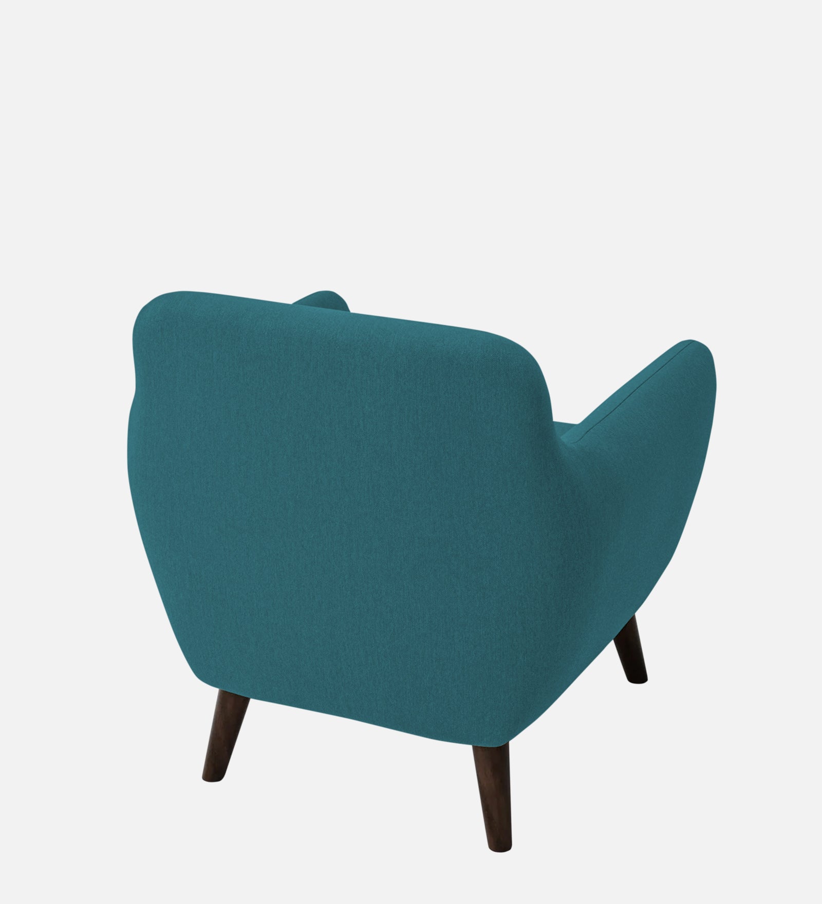 Goofy Fabric 1 Seater Sofa In Water Blue Colour - Febonic Living