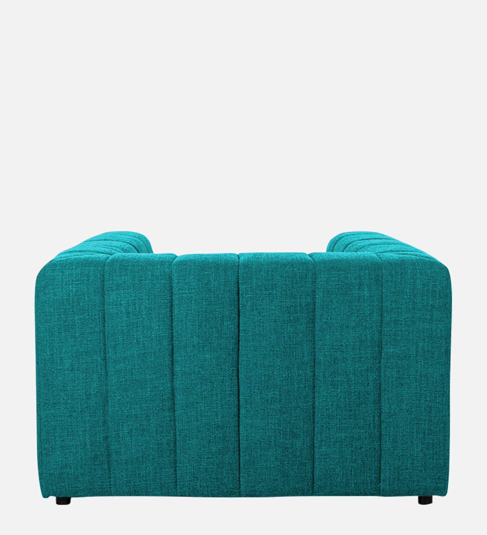 Lara Fabric 1 Seater Sofa In Sea Green Colour - Febonic Living