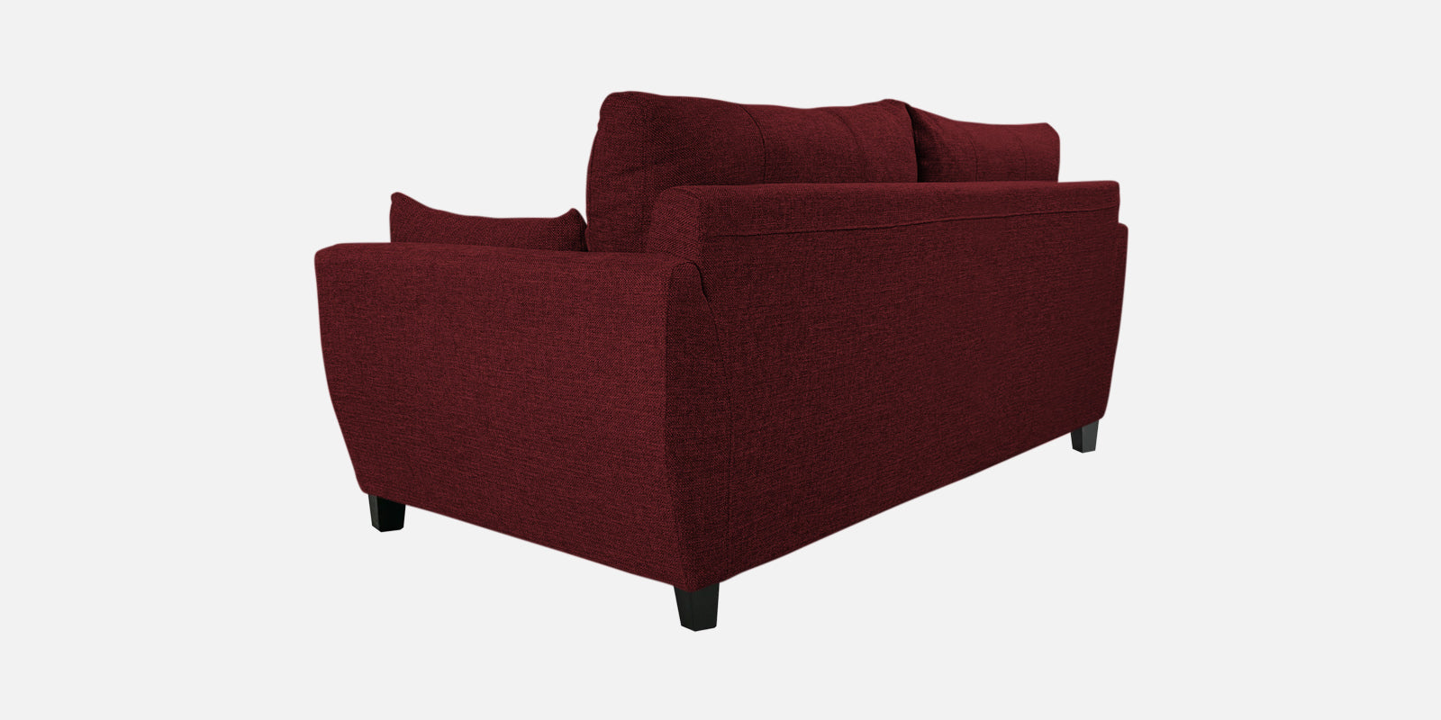 Mario Fabric 2 Seater Sofa In Blood Maroon Colour - Febonic Living