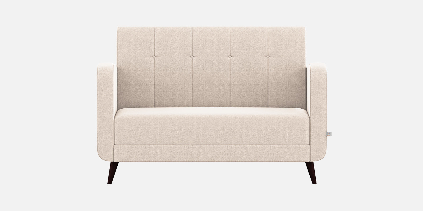 Wiki Velvet 2 Seater Sofa In Camel Beige Colour - Febonic Living
