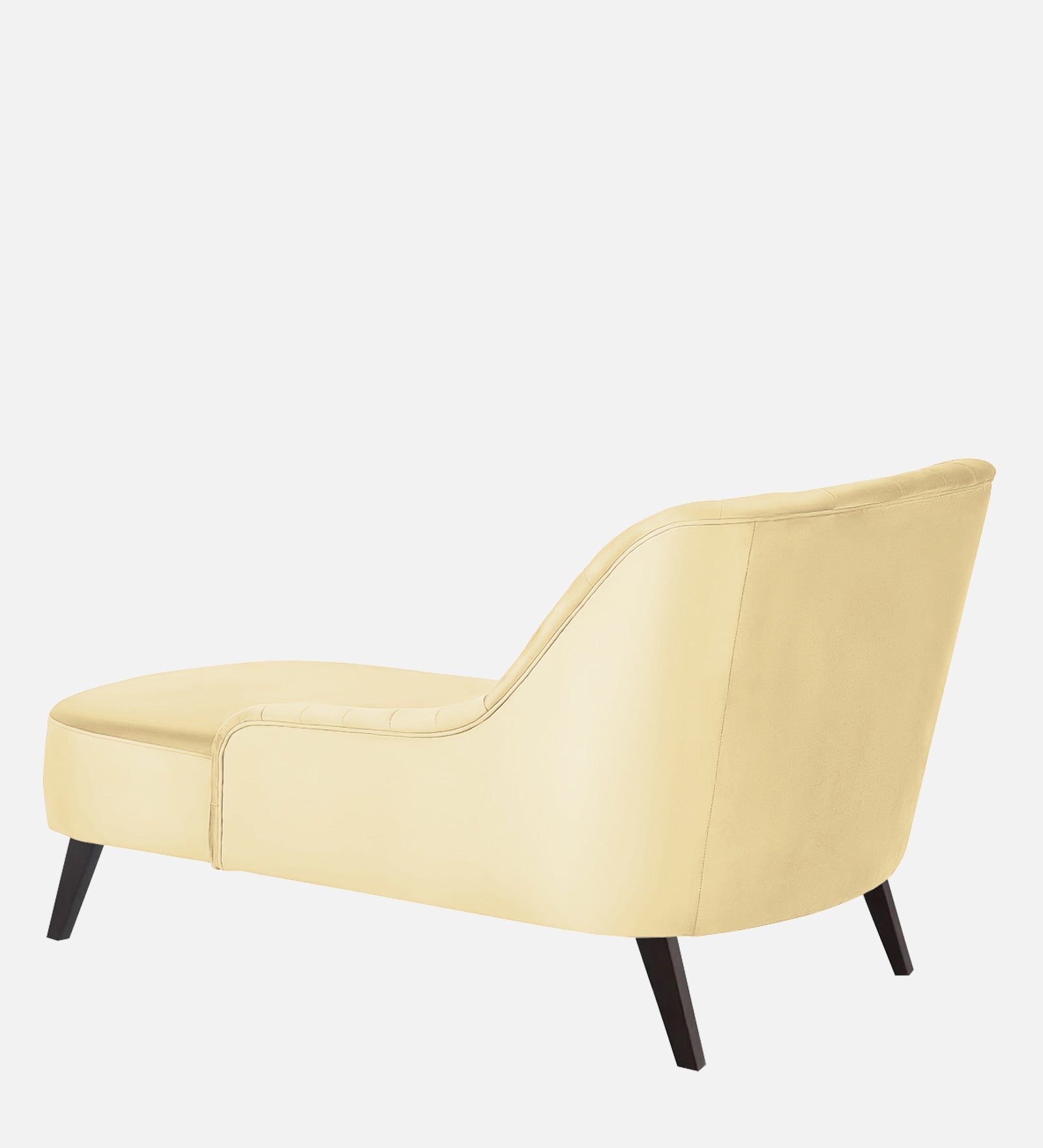 Flora Velvet LHS Chaise Lounger In Sandy Beige Colour - Febonic Living