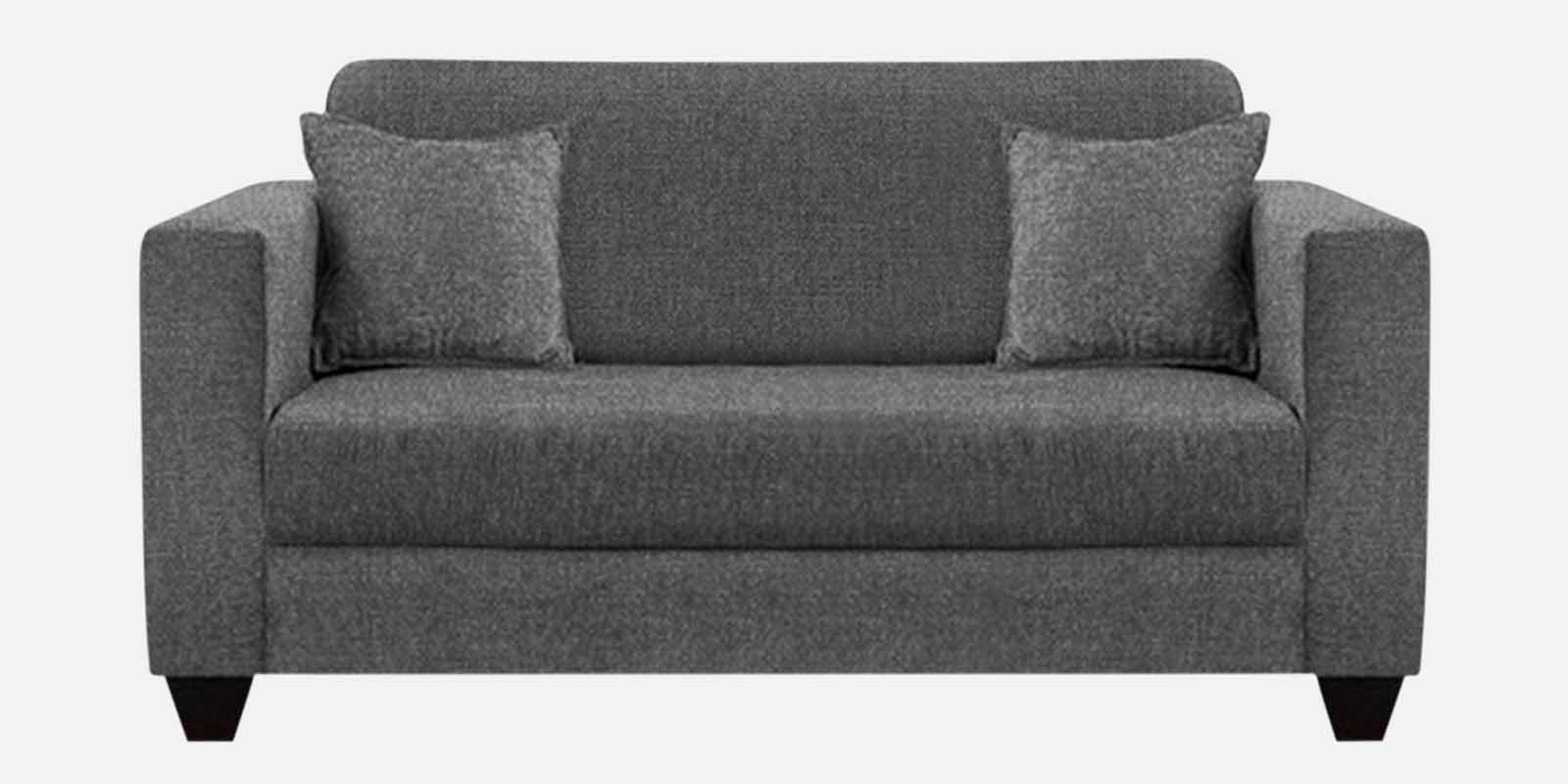 Nebula Fabric 2 Seater Sofa in Charcoal Grey Colour