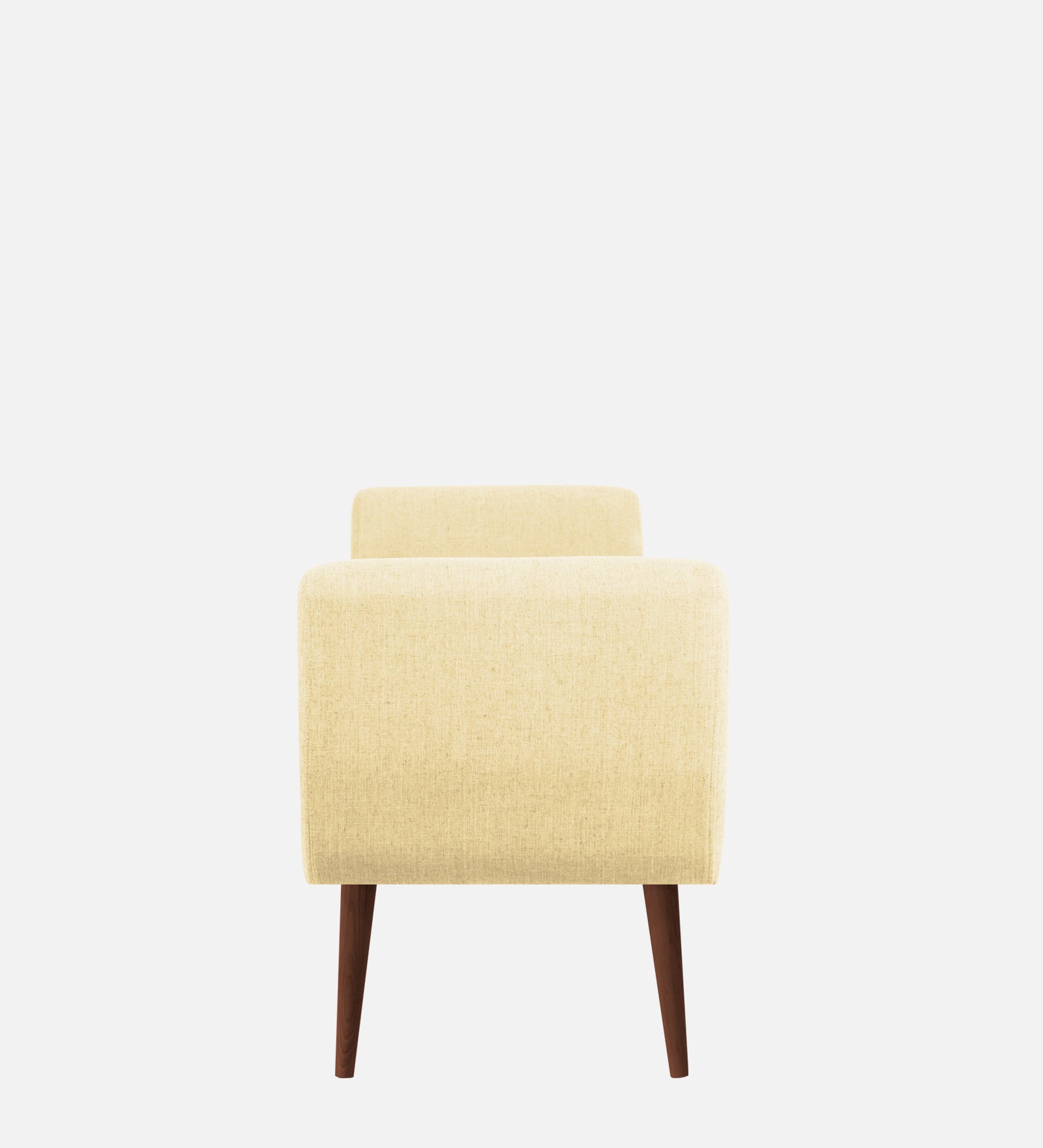 Cartes Velvet Bench In Sandy Beige Colour - Febonic Living