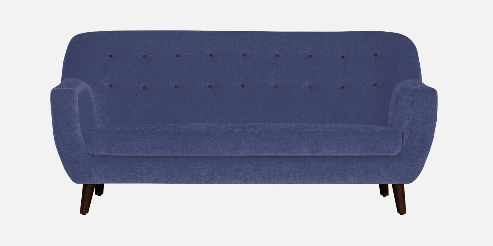 German Fabric 3 Seater Sofa In Slate Blue Colour - Febonic Living