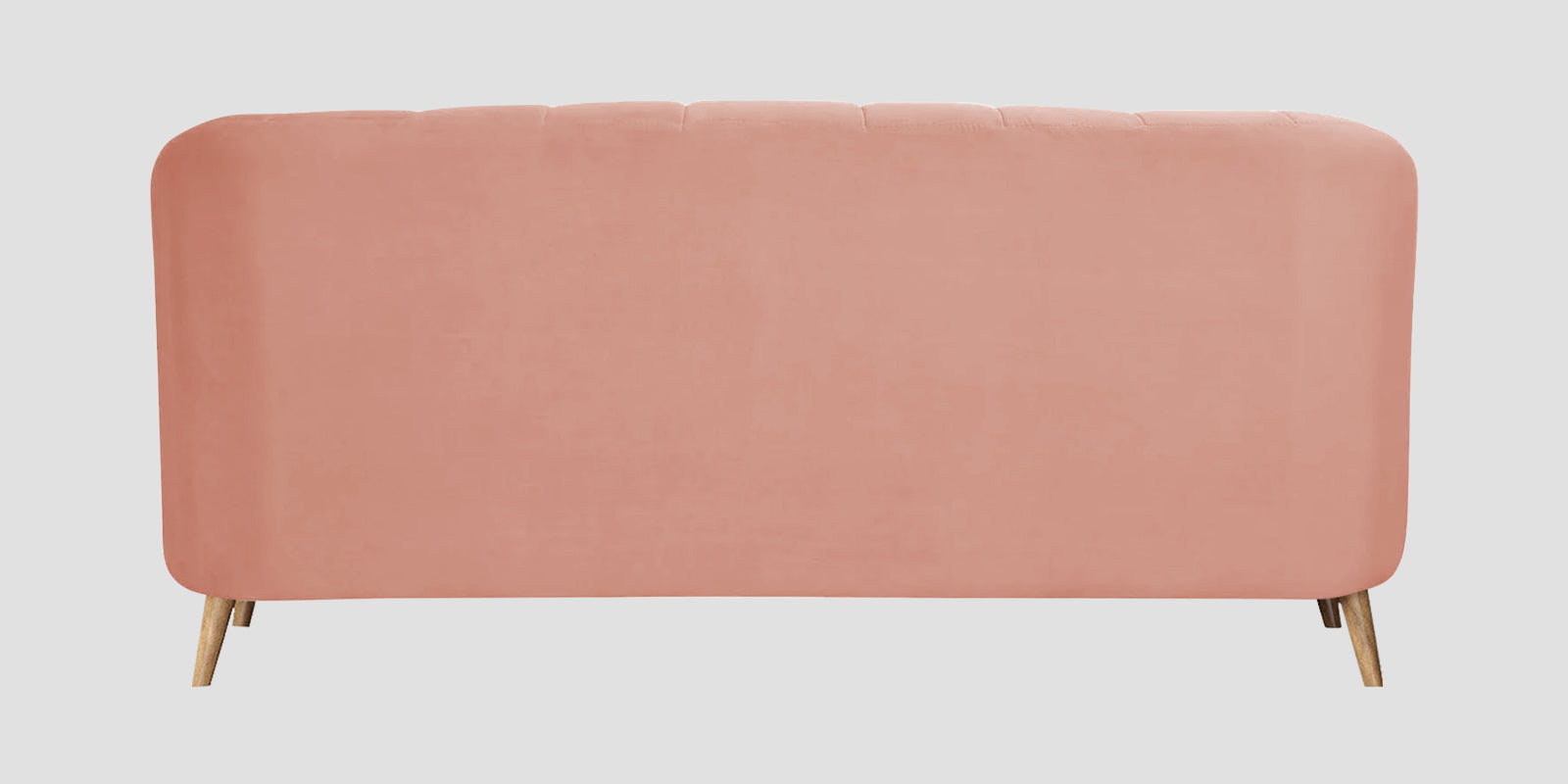 Kaylee Velvet 3 Seater Sofa In Blush Pink Colour - Febonic Living