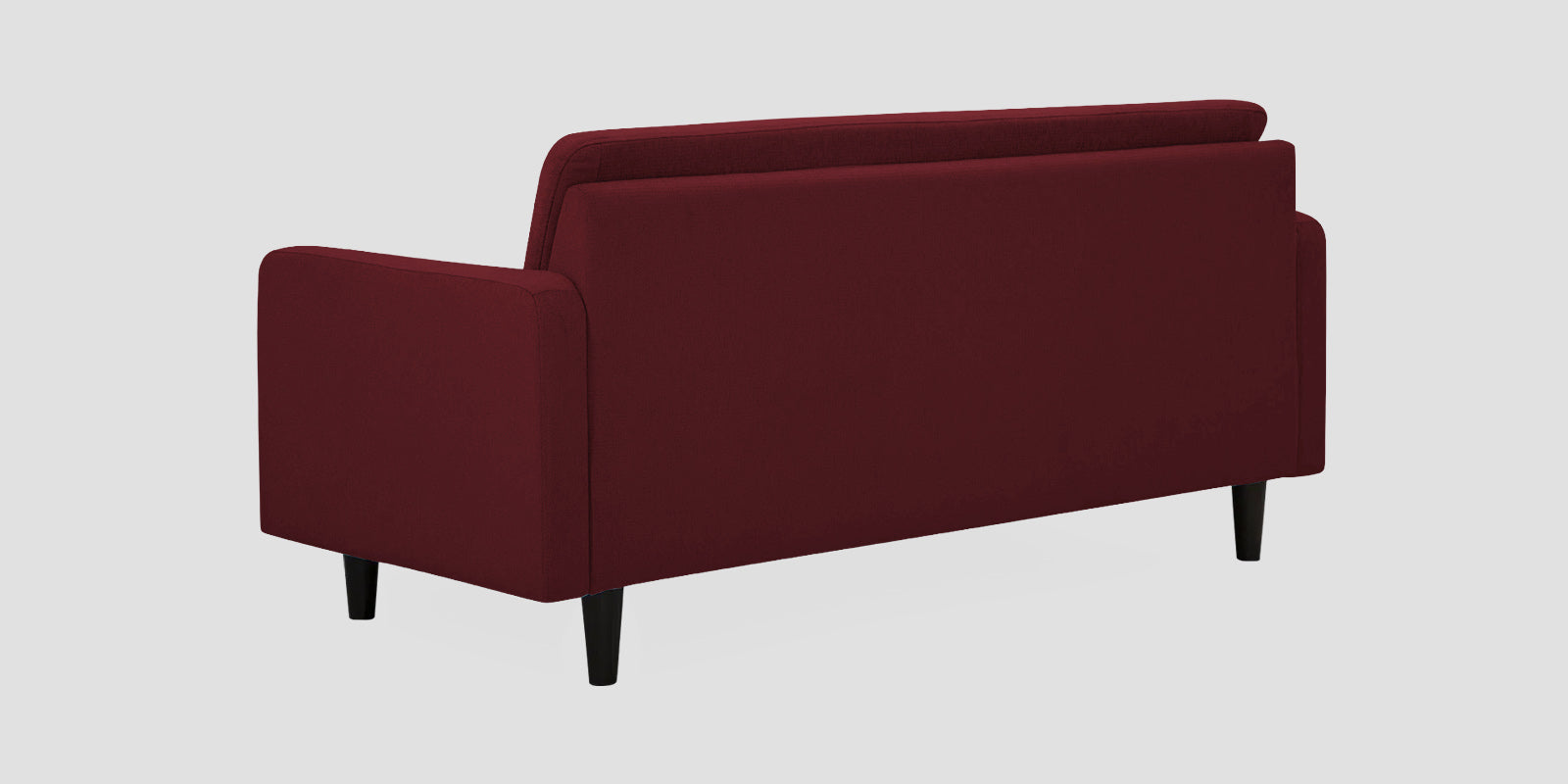Noha Fabric 2 Seater Sofa In Blood Maroon Colour - Febonic Living