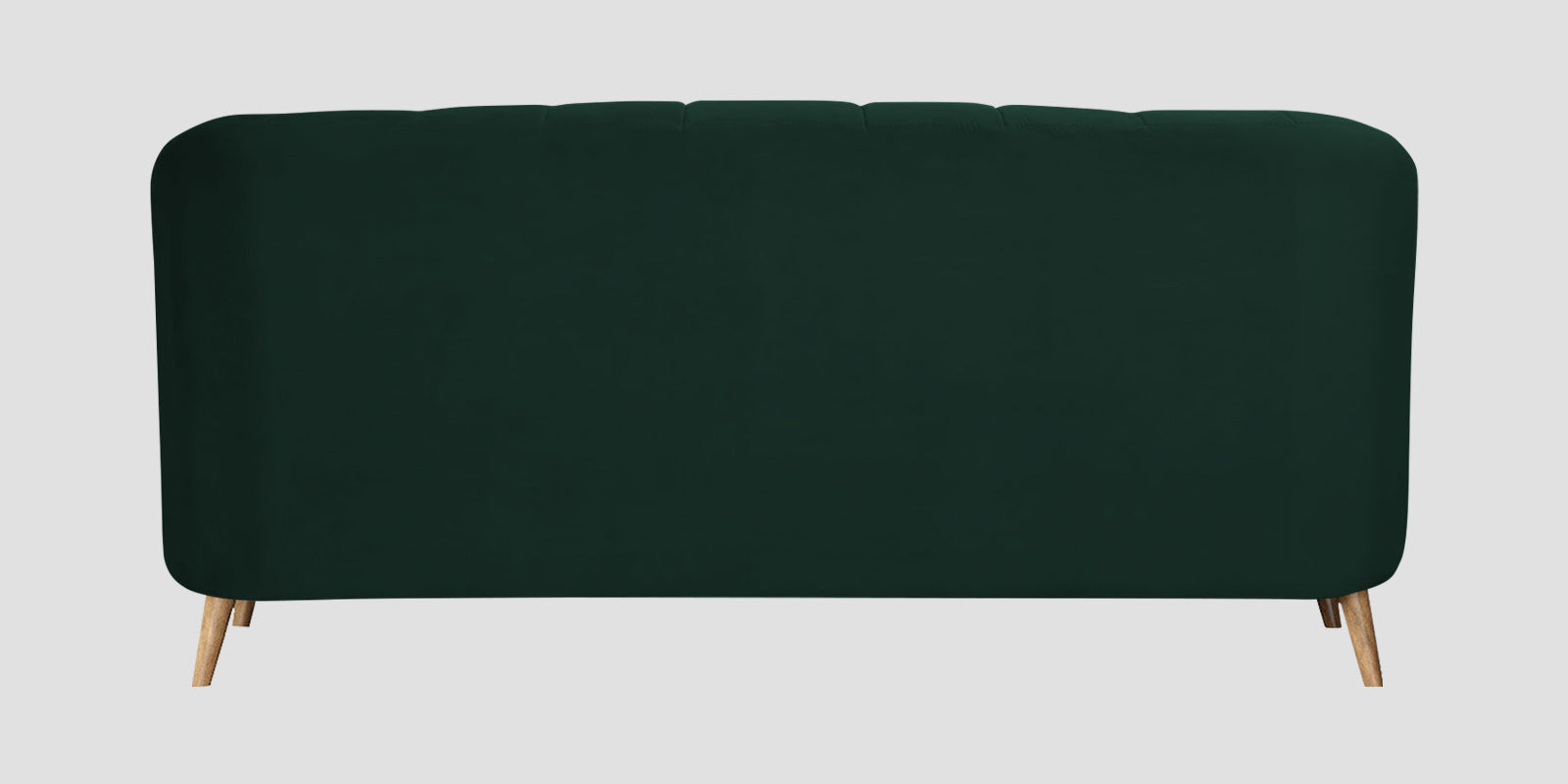 Kaylee Velvet 3 Seater Sofa In Forest Green Colour - Febonic Living