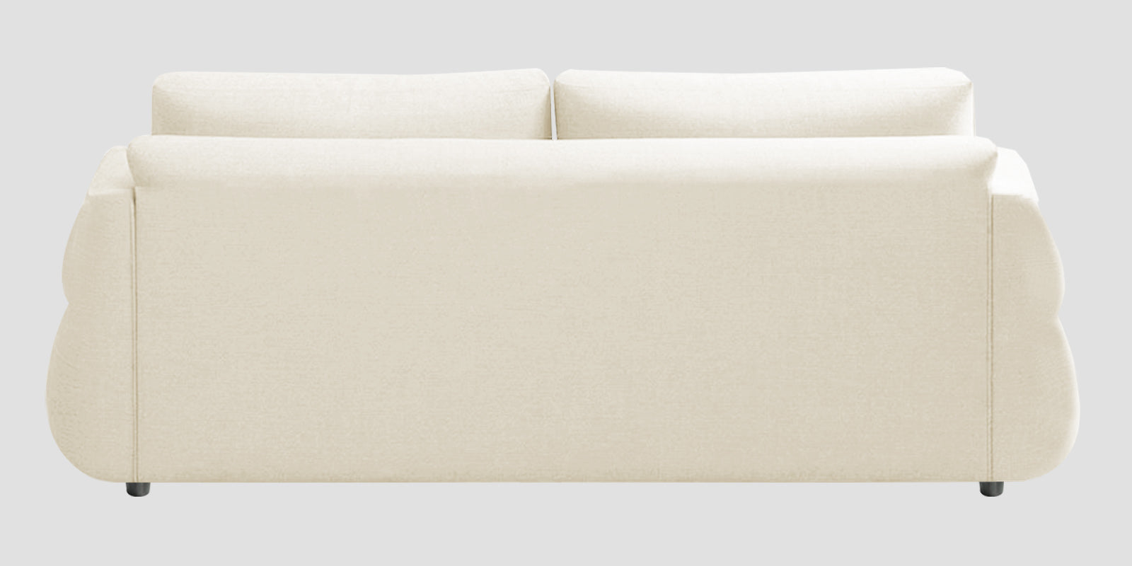Jack Fabric 3 Seater Sofa In Ivory Cream Colour - Febonic Living