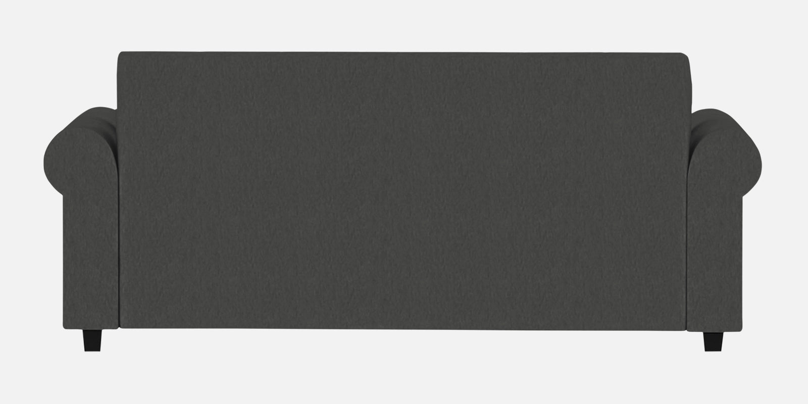 Derado Fabric 3 Seater Sofa In Charcoal Grey Colour - Febonic Living