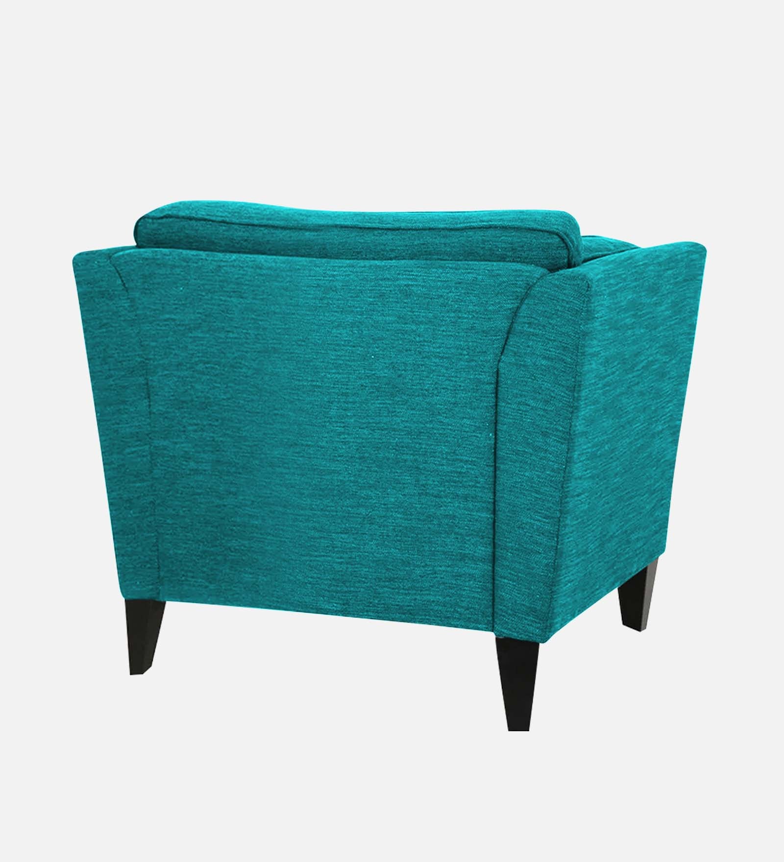 Nigar Fabric 1 Seater Sofa In  Sea Green Colour - Febonic Living