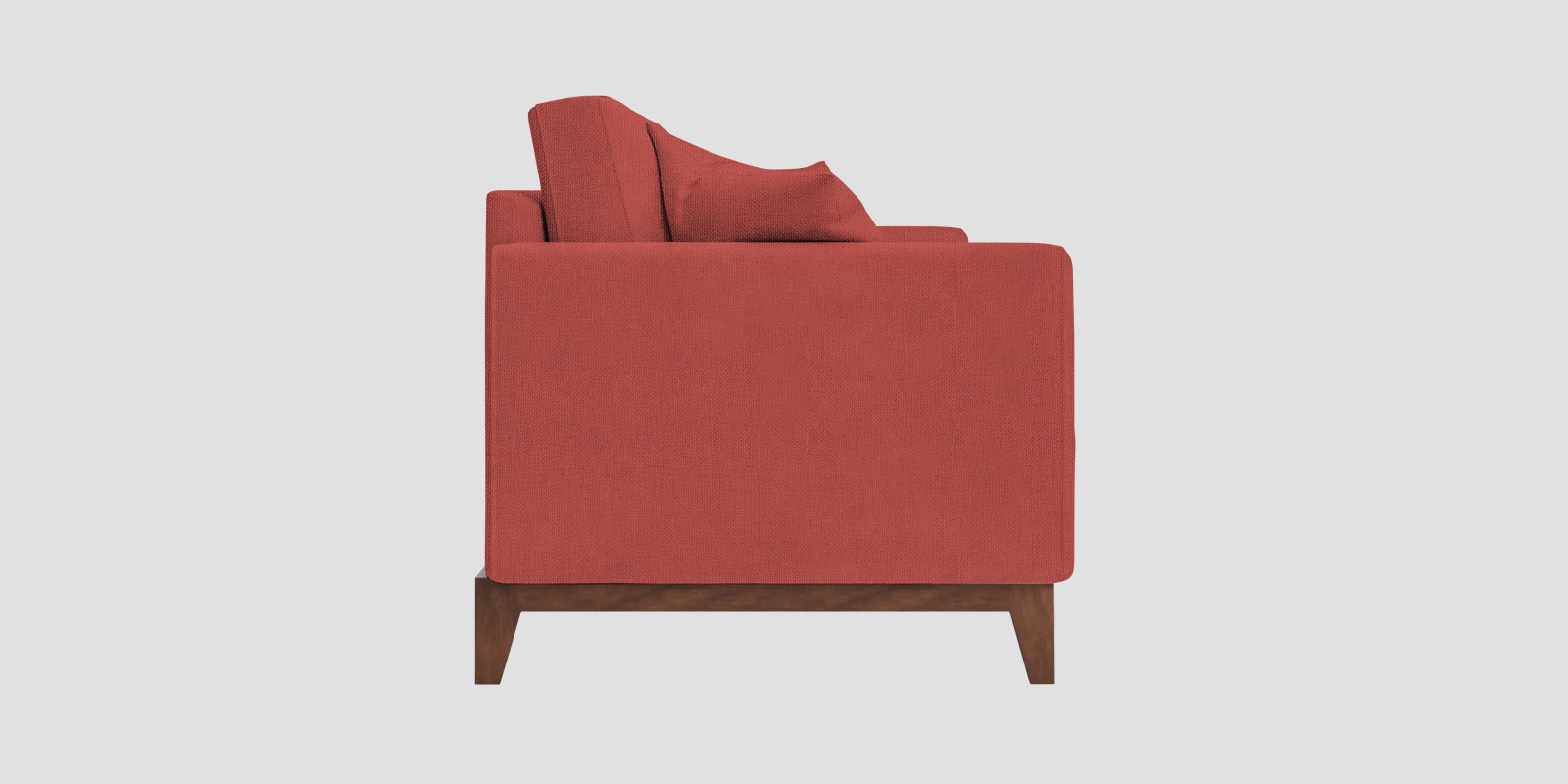 Luca Fabric 3 Seater Sofa In Salmon Pink Colour - Febonic Living