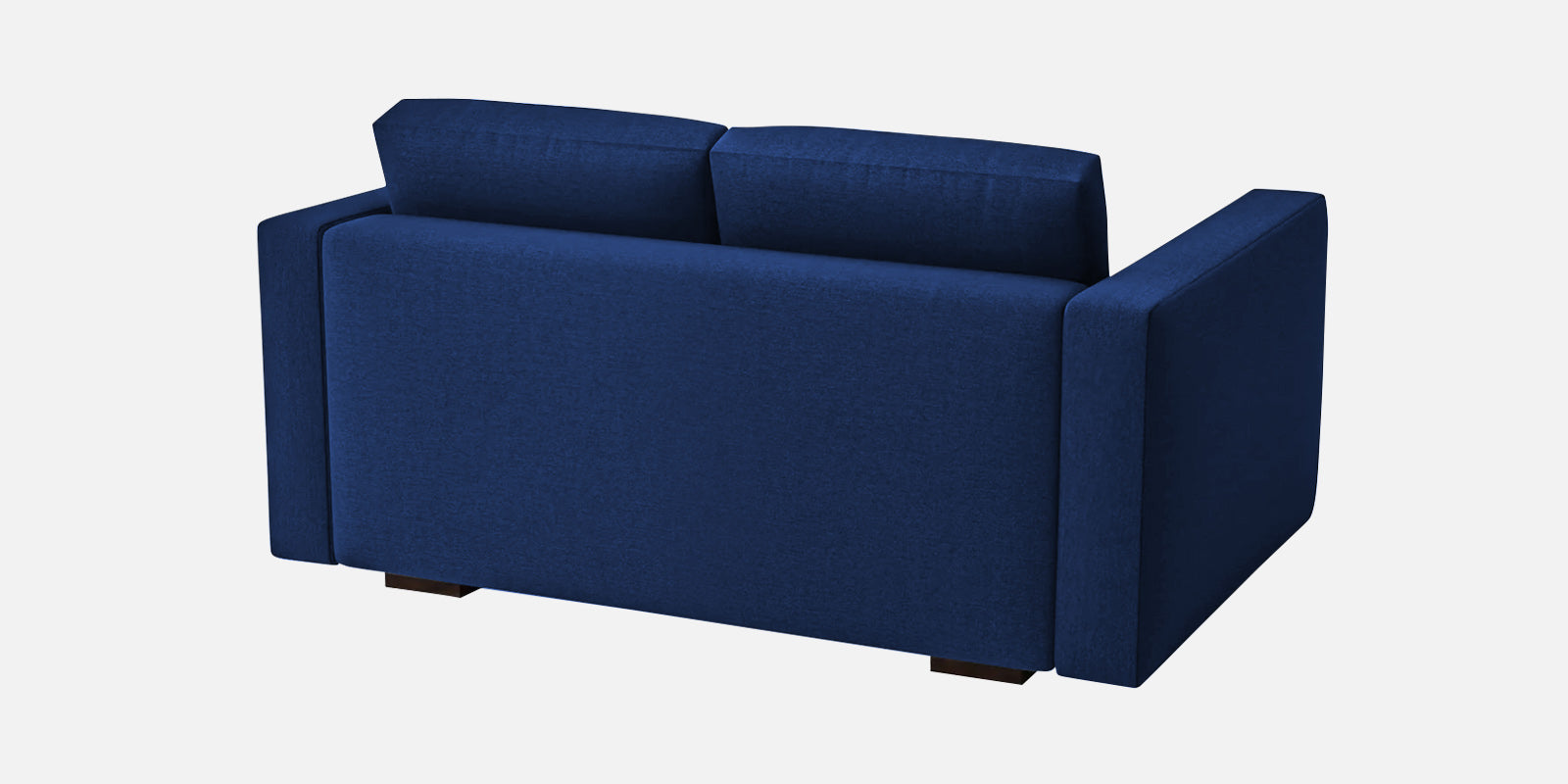 Messy Fabric 2 Seater Sofa In Royal Blue Colour - Febonic Living