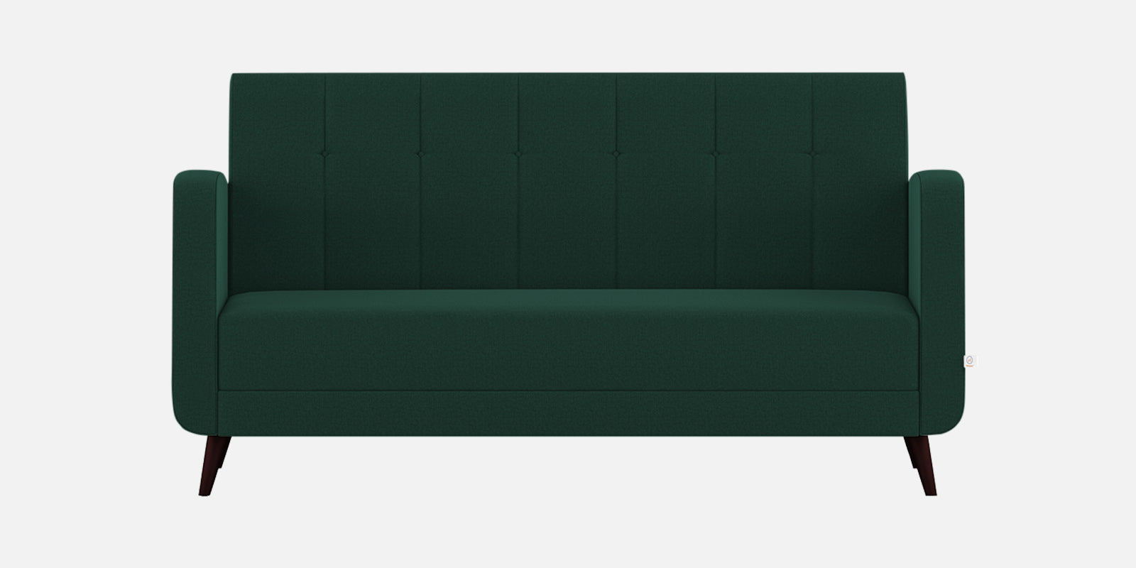 Wiki Velvet 3 Seater Sofa In Forest Green Colour - Febonic Living