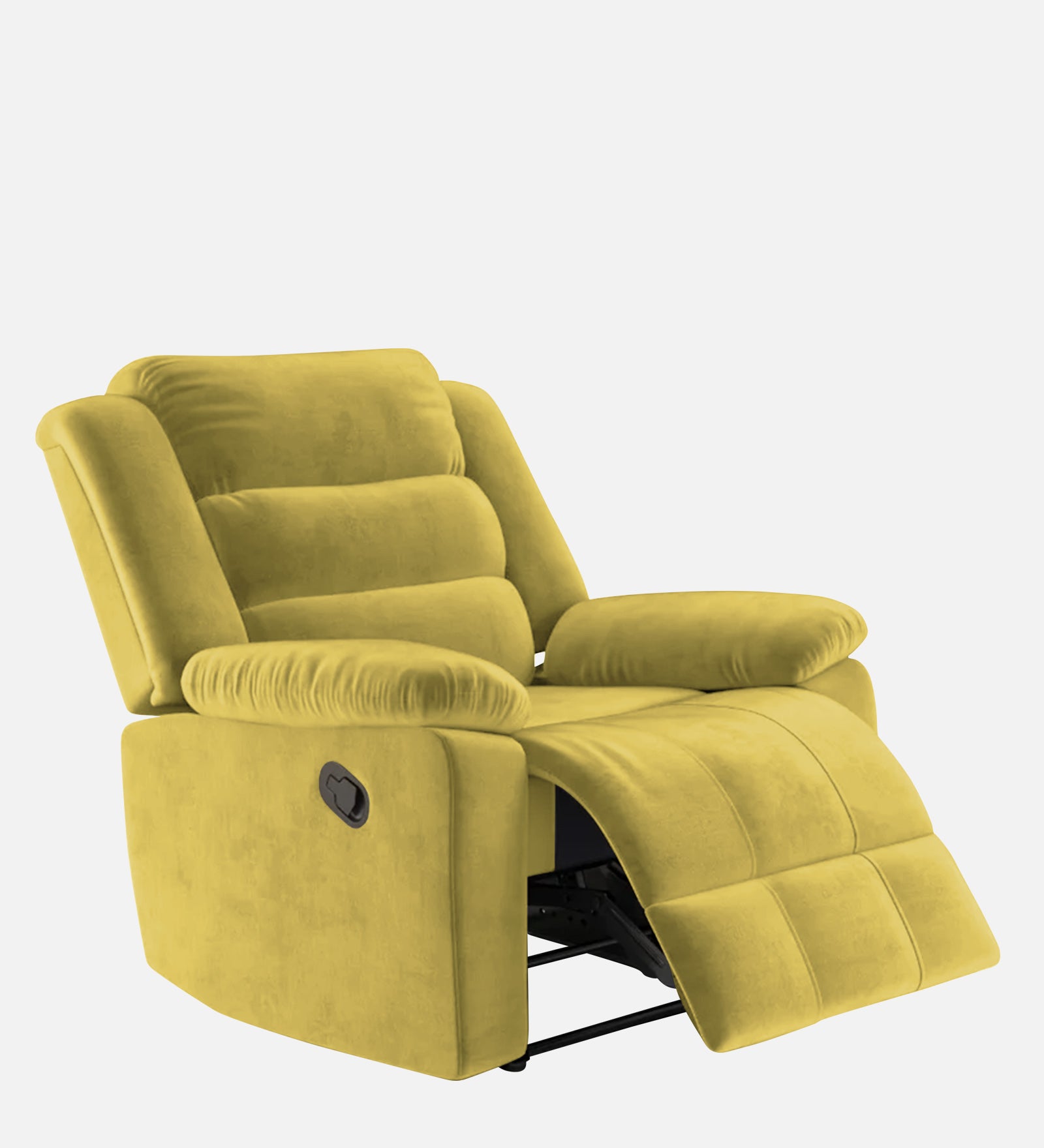 Erra Fabric 1 Seater Motorized Recliner In Parrot Green Colour - Febonic Living